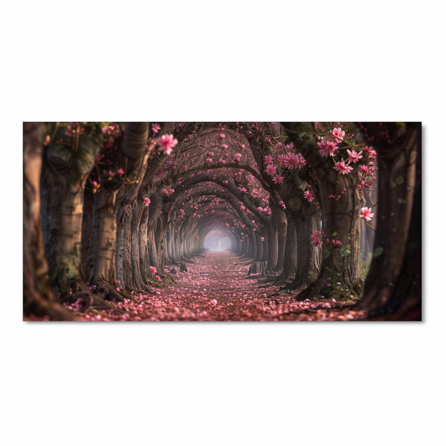 Maße Küchenläufer - Rosa Blütentunnel