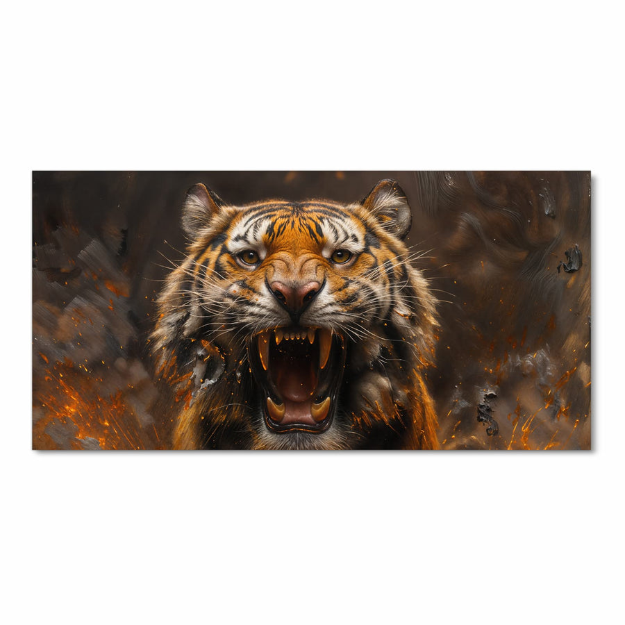 Maße Küchenläufer - Tiger im Feuer