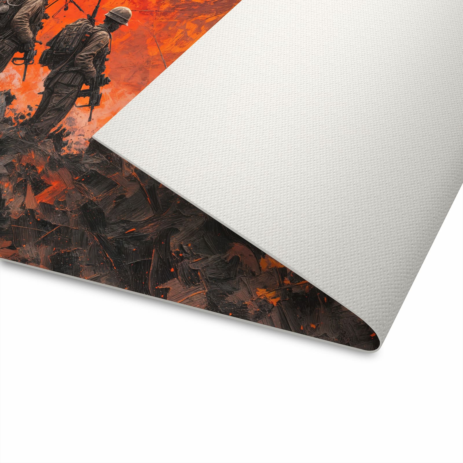 Küchenläufer - Soldaten im Sonnenuntergang