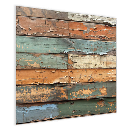 Magnettafel mit dem Motiv Antike Holzplanken