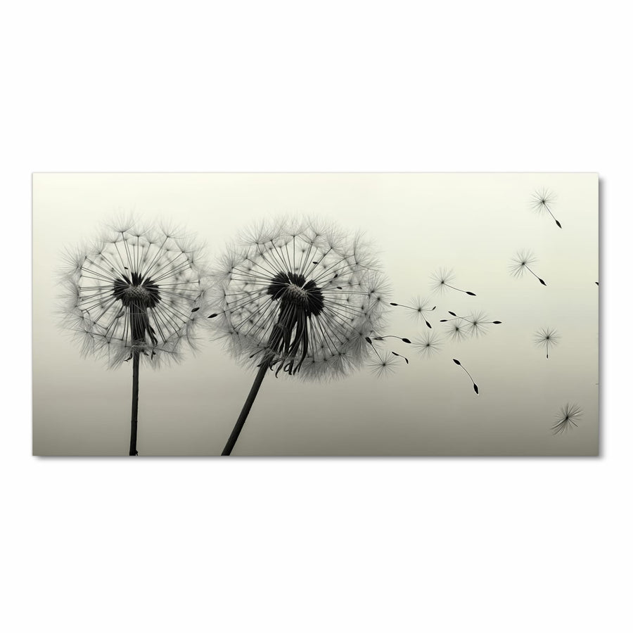 Maße Küchenläufer - Pusteblume in Sepia