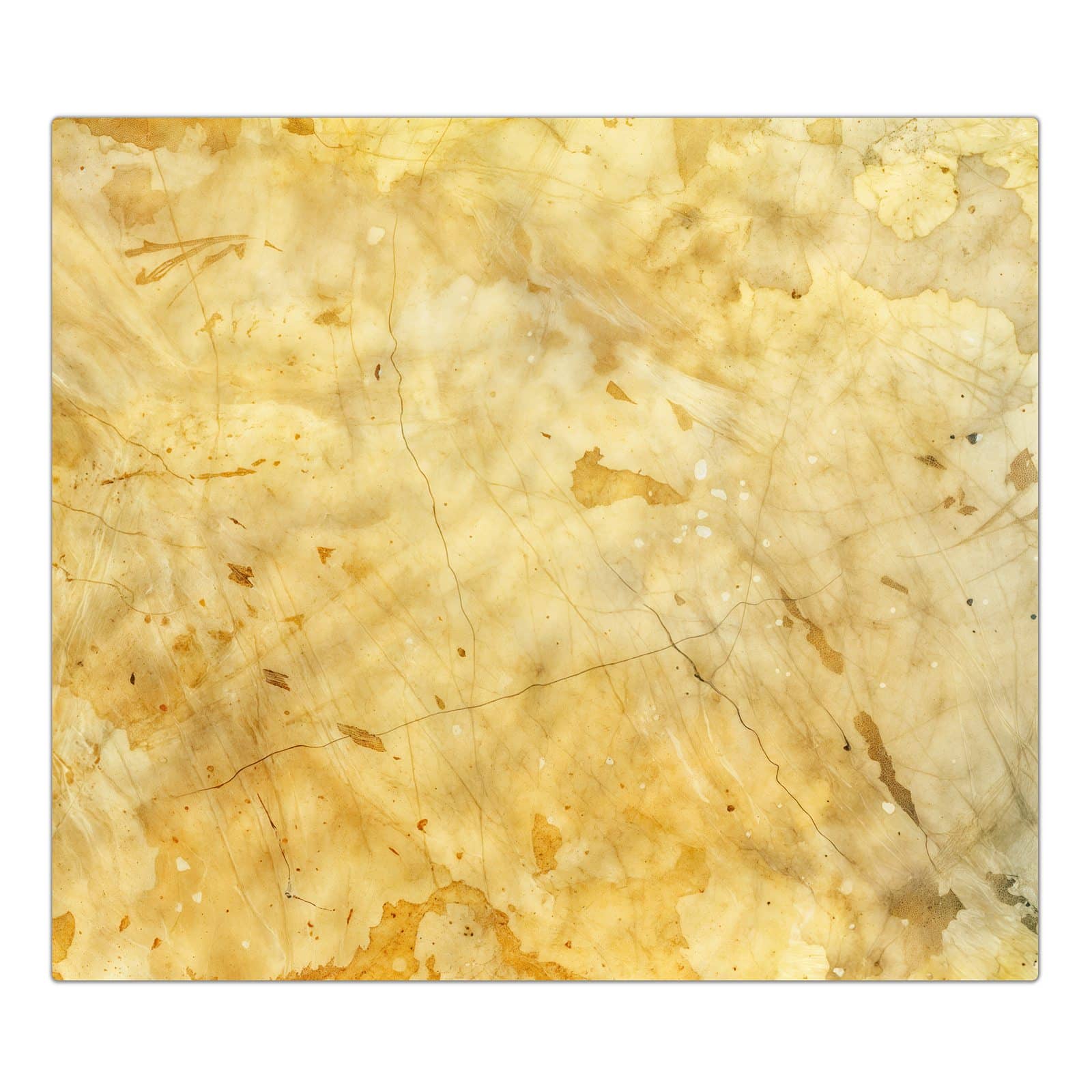 1-teilige Herdabdeckplatte für Ceranfeld mit Marmorierte Oberfläche-Motiv in der Frontansicht #grösse_1-Teilig (60x52cm)