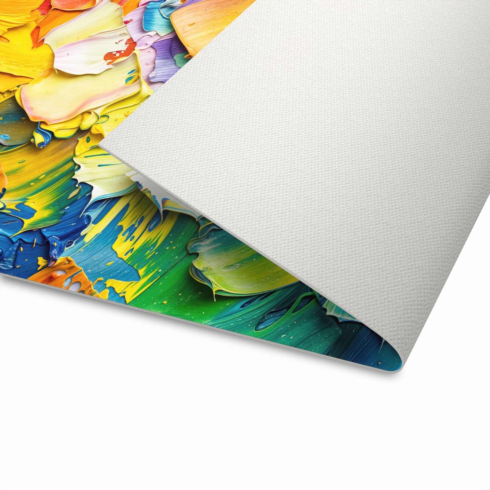 Küchenläufer - Farbenfrohe Pinselstriche