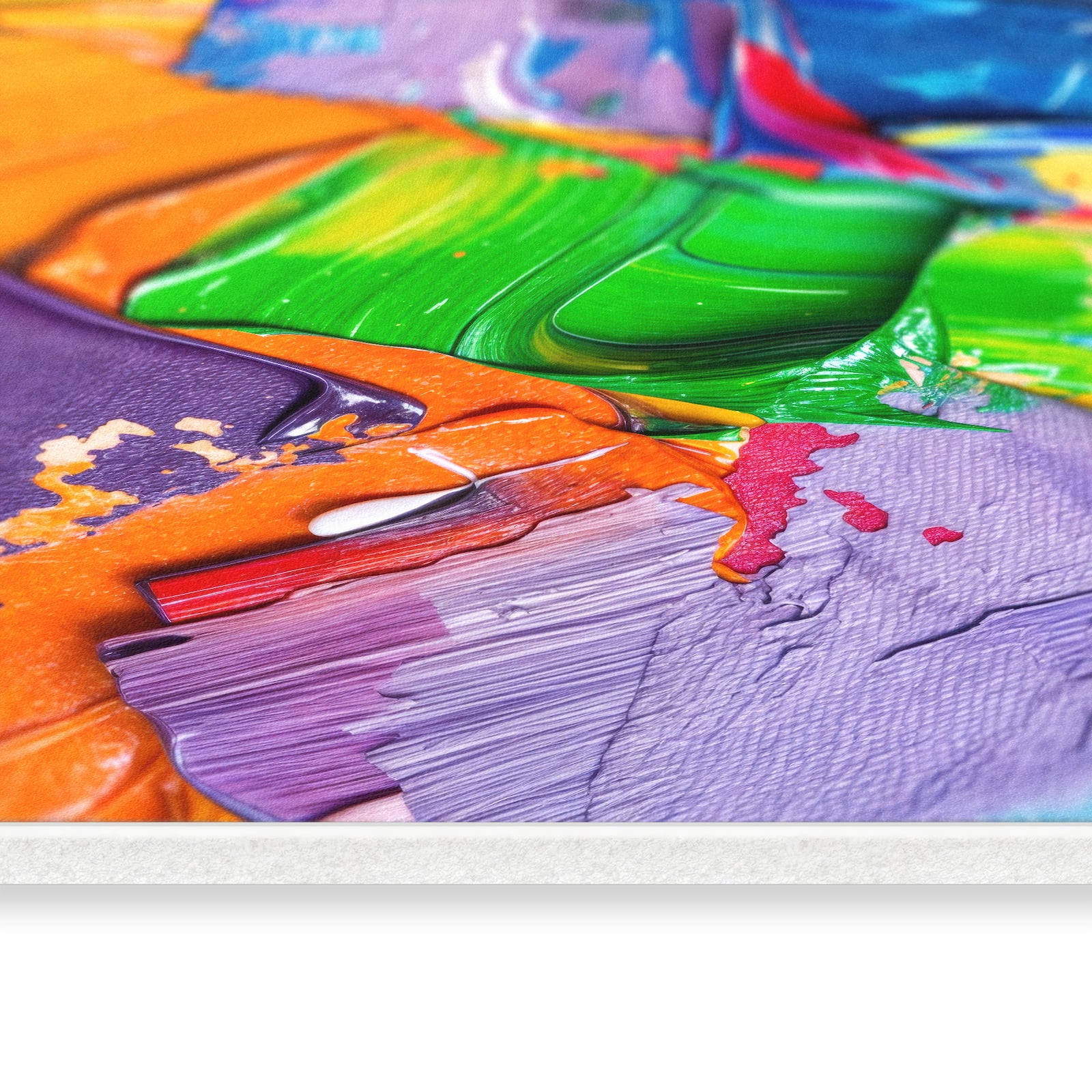 Küchenläufer - Blumenmuster Kreise