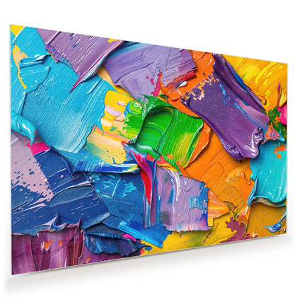 Wandbild mit dem Motiv Farbsymphonie