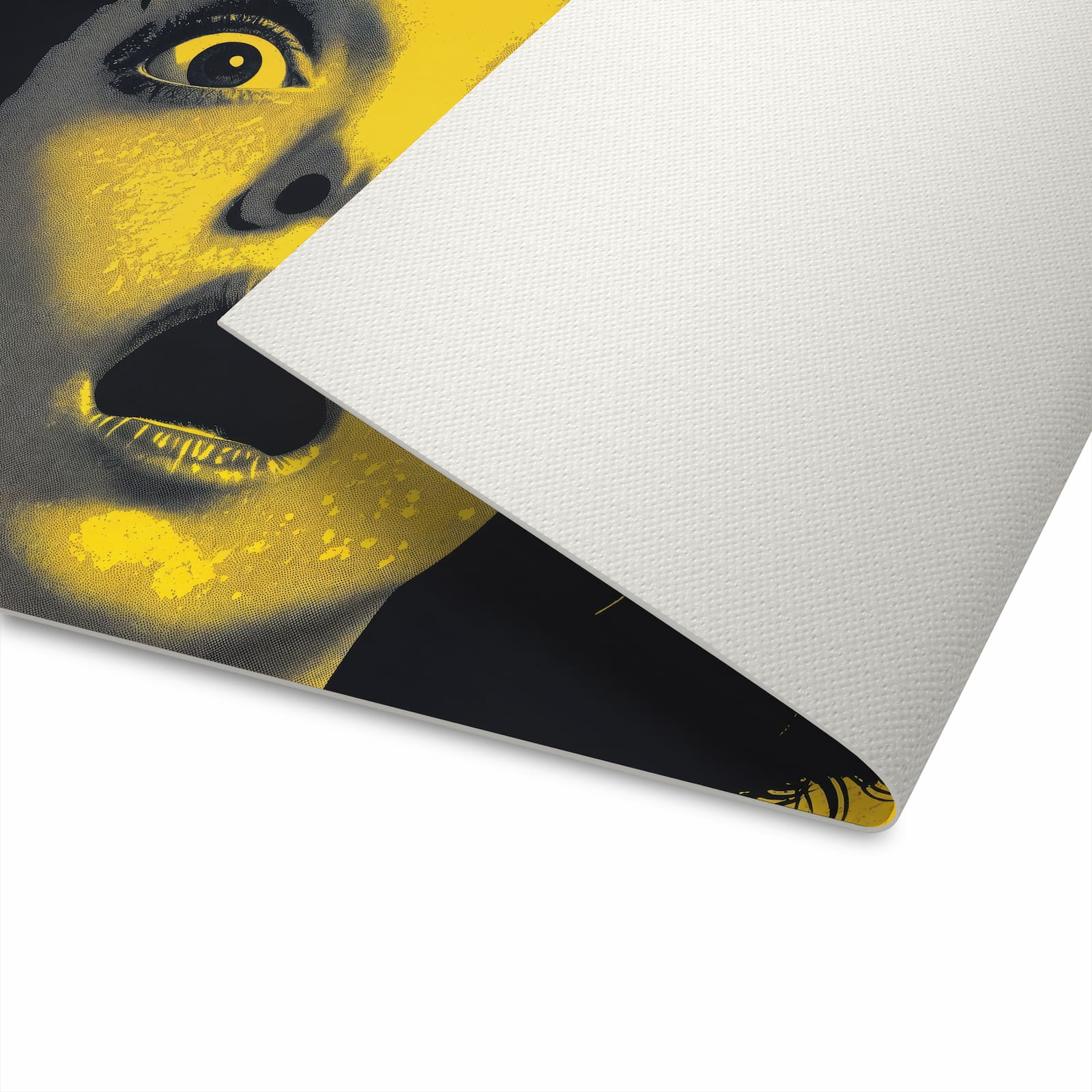 Geruchsneutraler Küchenteppich mit Motiv Schreiendes Portrait in der Küche