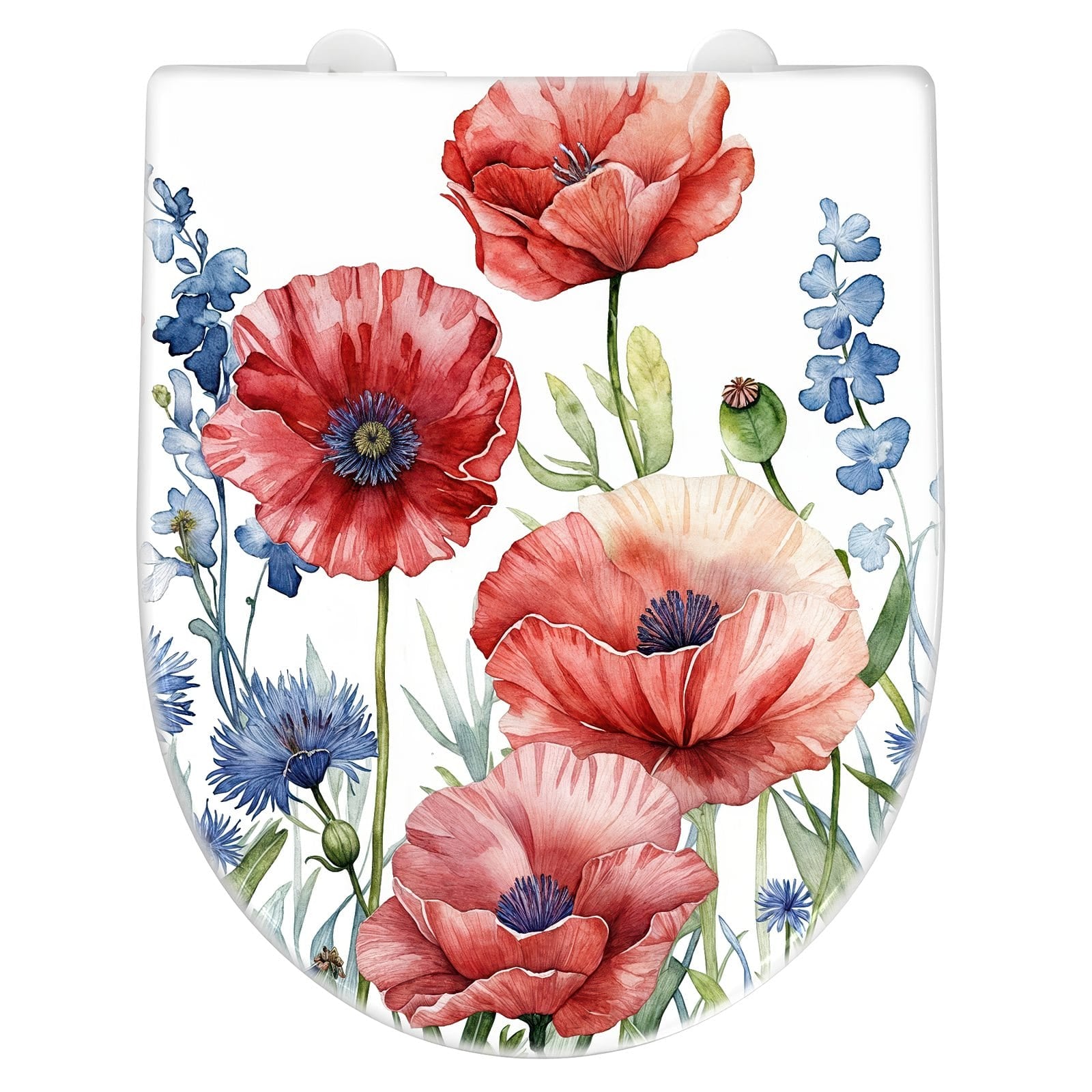 WC-Sitz mit Absenkautomatik Blumenwiese Kunstvoll