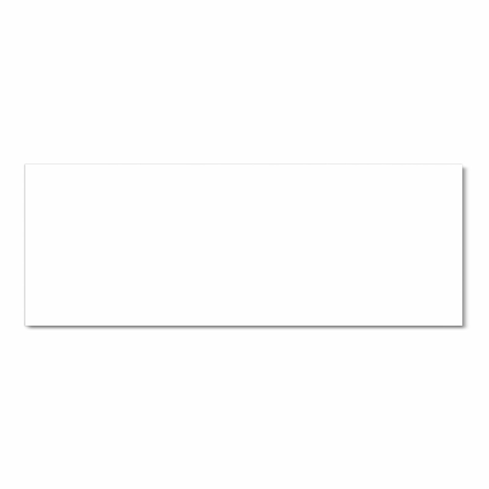 Zeitsparender Küchenteppich mit Motiv Weisser, Heller Hintergrund in Frontansicht für die Küche