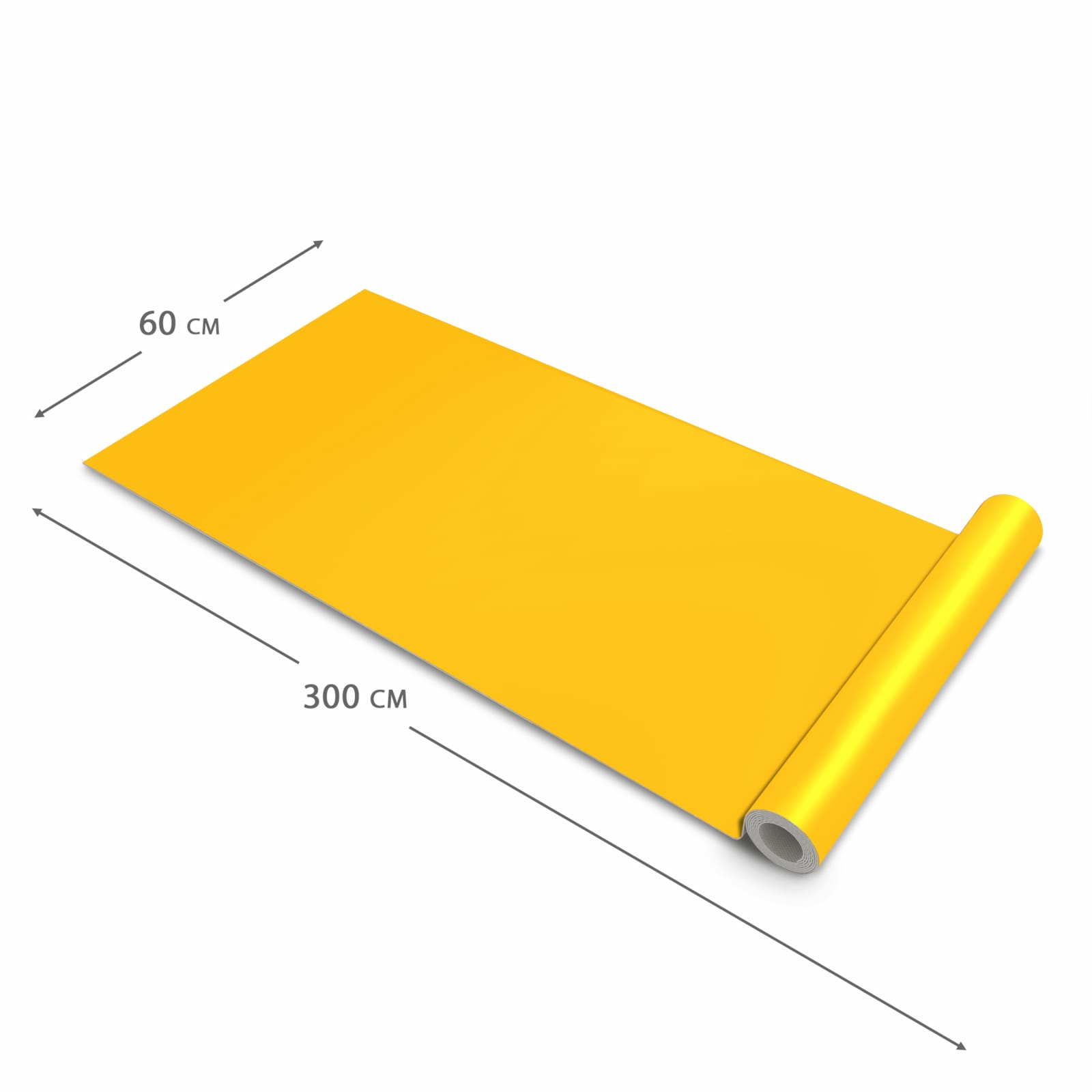 Waschbarer Küchenteppich mit Motiv Oranger Hintergrund I in der Grösse 60x240 cm für Trittkomfort
