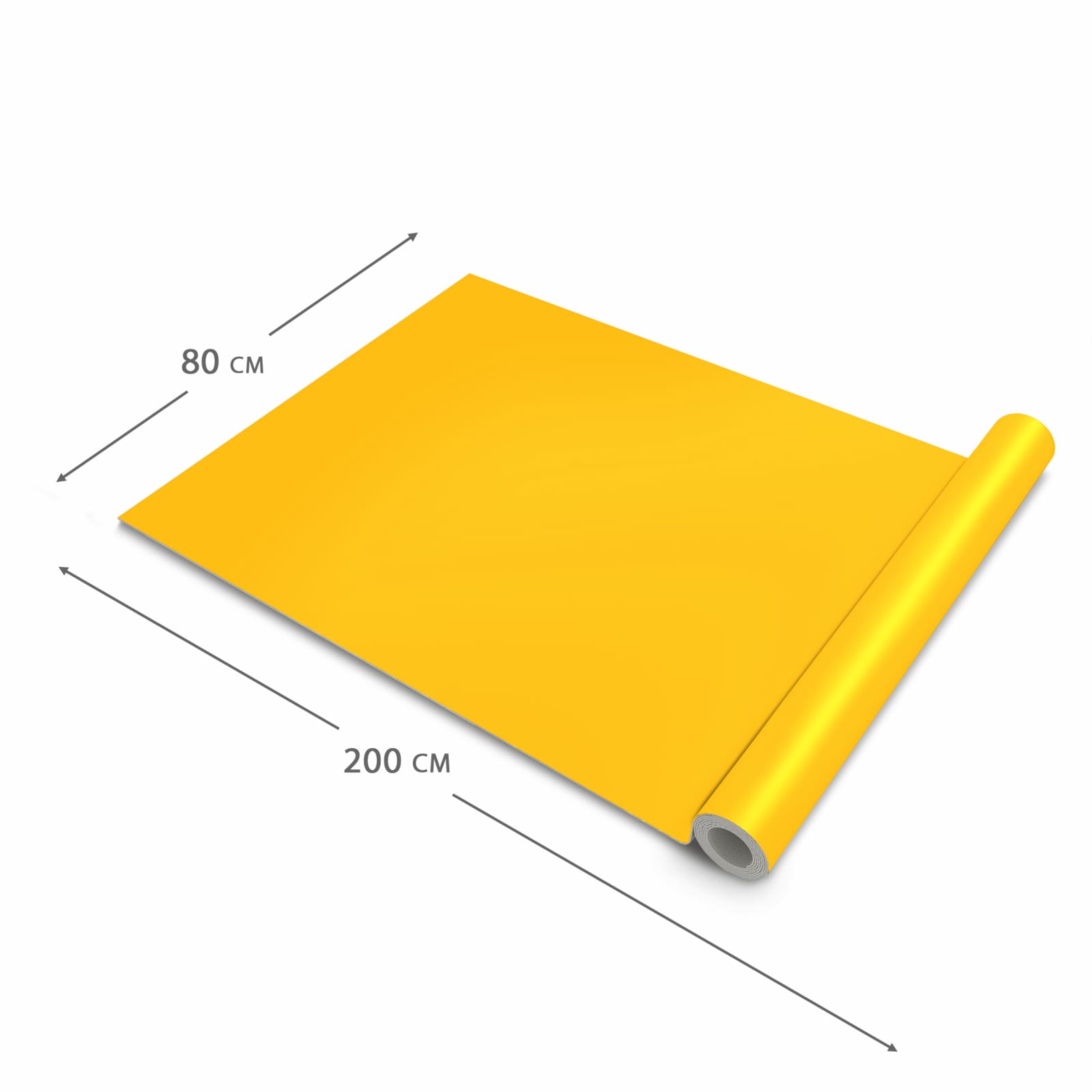 Fleckenresistenter großer Küchenteppich mit Motiv Oranger Hintergrund I in der Größe 60x240 cm