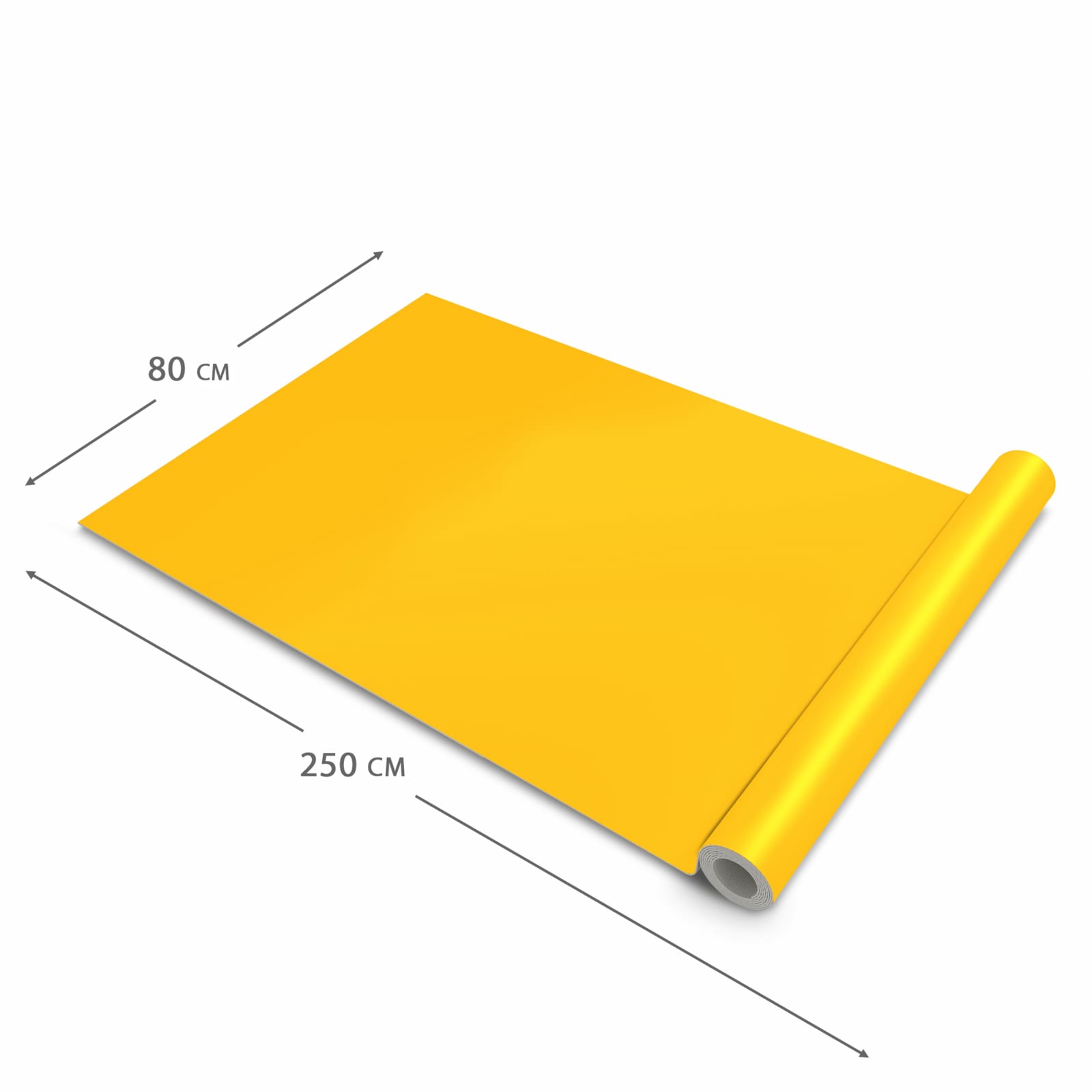 Schmutzabweisender rutschfester Küchenteppich mit Motiv Oranger Hintergrund I in der Größe 60x240 cm