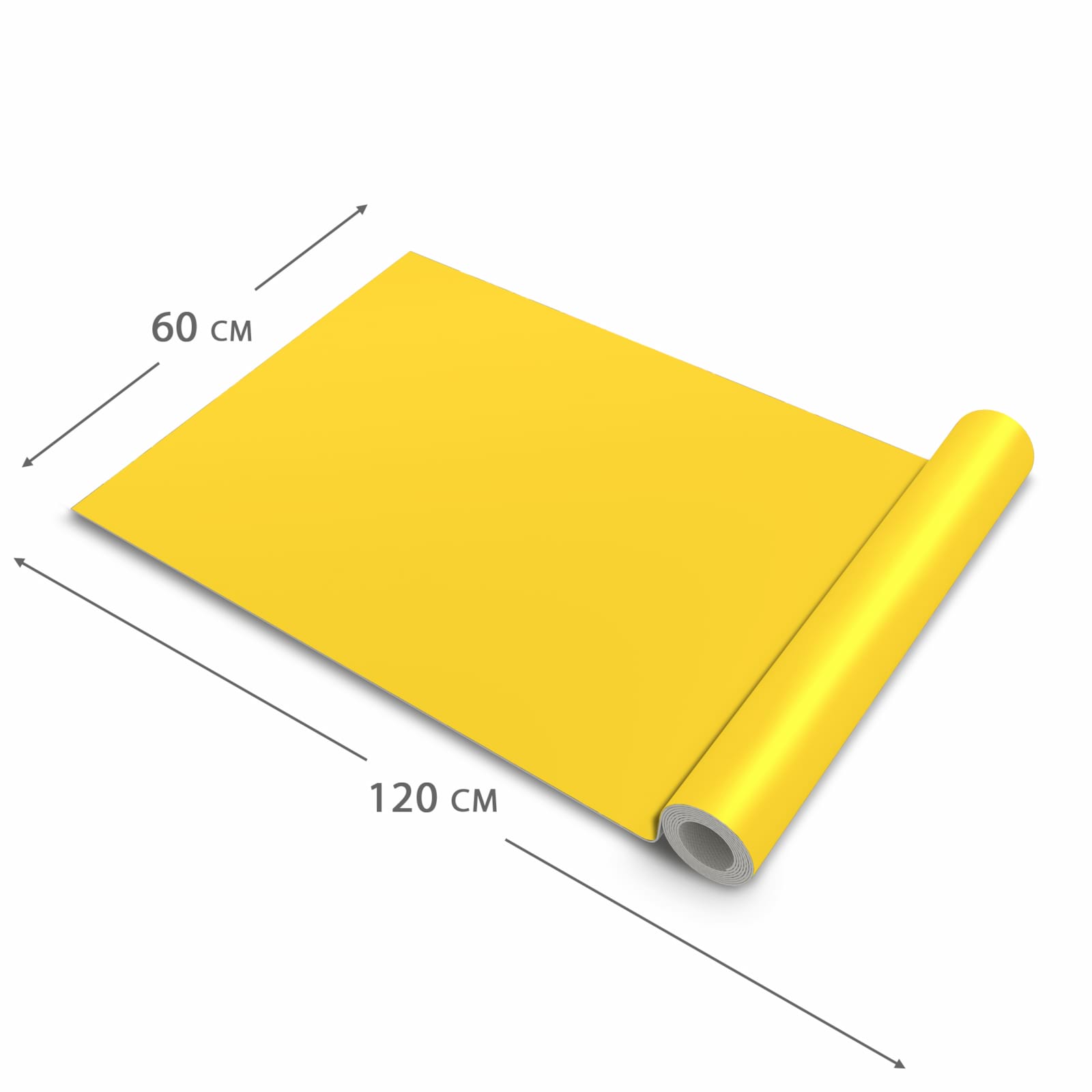 Waschbarer Küchenläufer mit Motiv Oranger Hintergrund II in der Grösse 60x240 cm