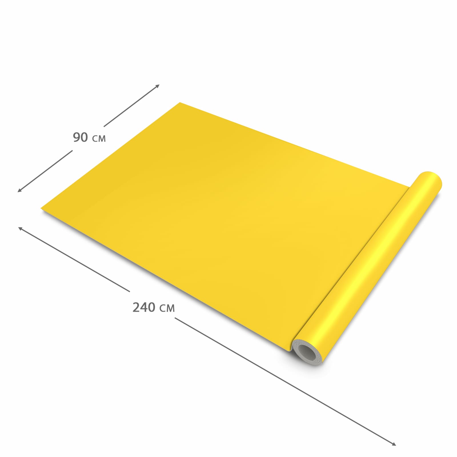 Formstabiler Bodenläufer Teppich mit Motiv Oranger Hintergrund II in der Grösse 60x240 cm