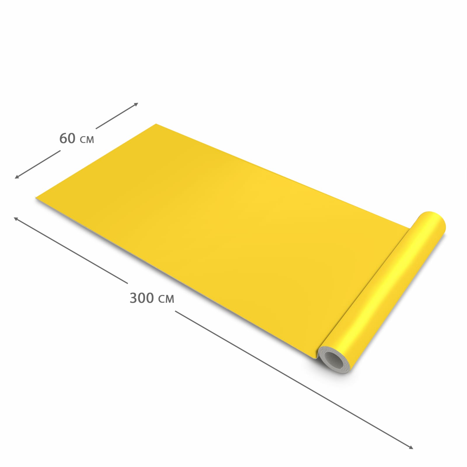 Langlebiger dünner Küchenteppich mit Motiv Oranger Hintergrund II in der Grösse 60x240 cm