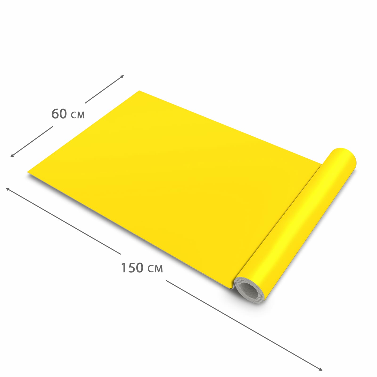 Abriebfester Küchenteppich mit Motiv Oranger Hintergrund III in der Grösse 60x180 cm