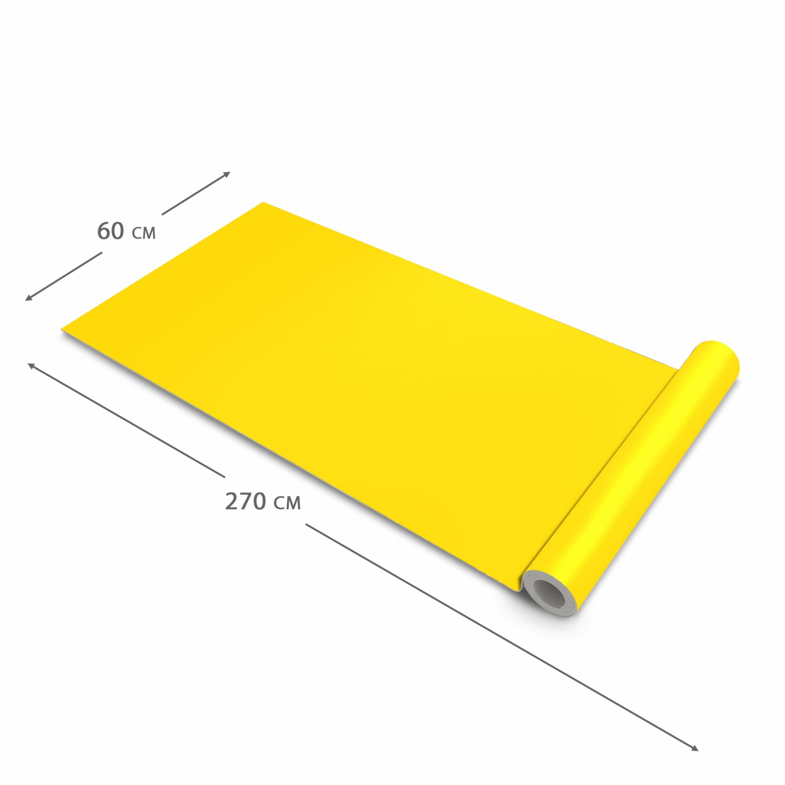 Wasserabweisender Läufer für die Küche mit Motiv Oranger Hintergrund III in der Grösse 60x180 cm