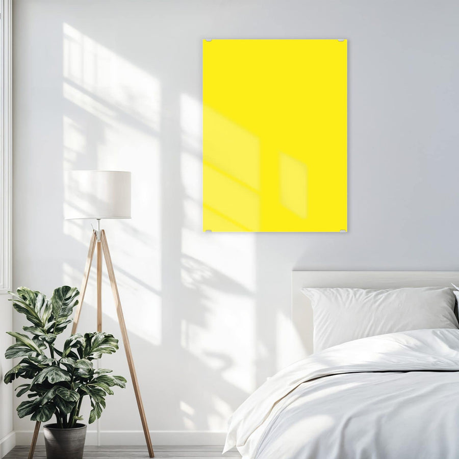 Maße Wandbild - Sonnengelb - Hochformat