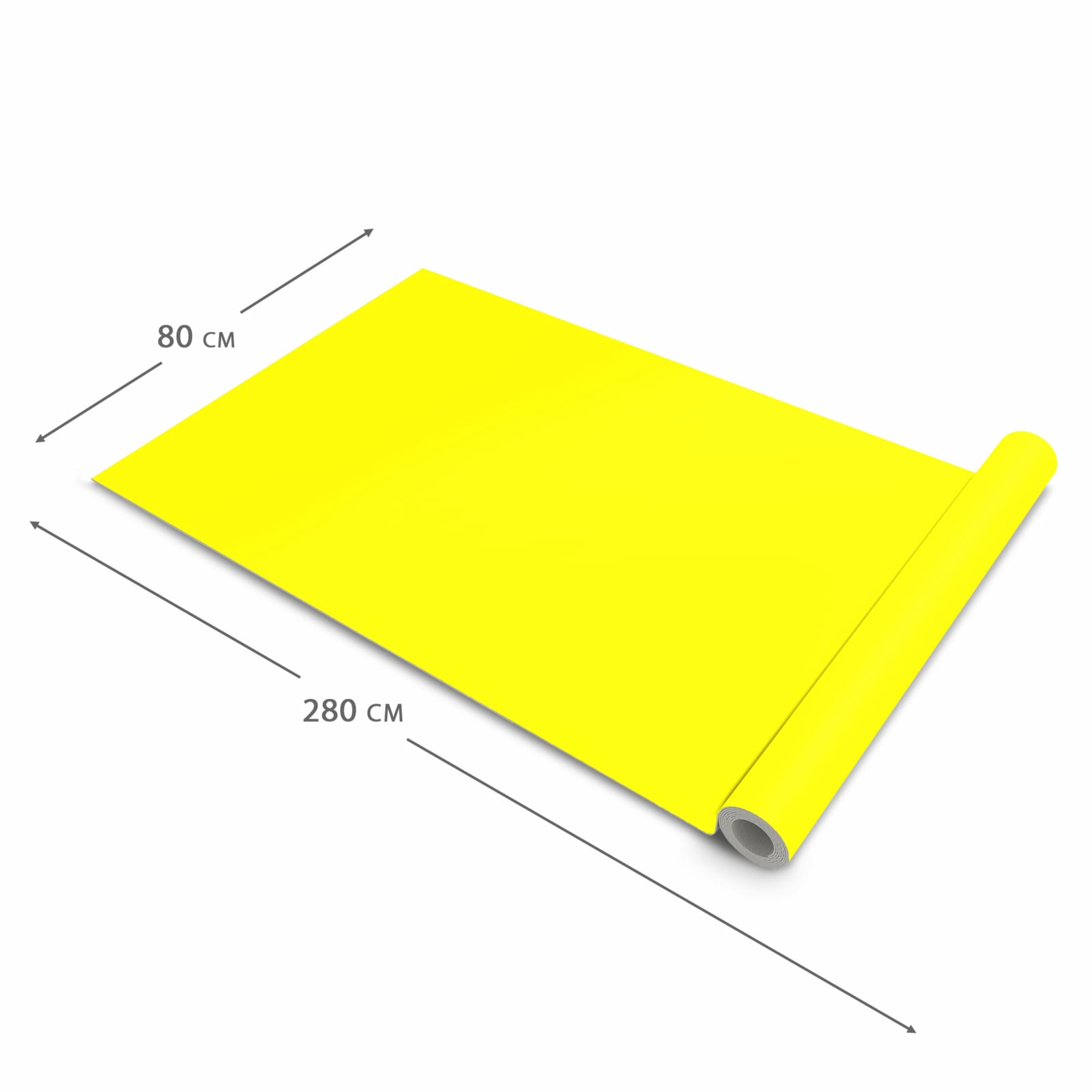 Komfortabler Küchenläufer mit Motiv Gelber Hintergrund II in der Grösse 60x180 cm