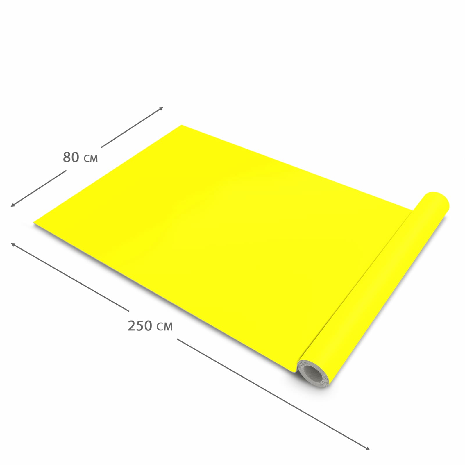 Pflegeleichter Küchenläufer mit Motiv Gelber Hintergrund II in der Grösse 60x180 cm