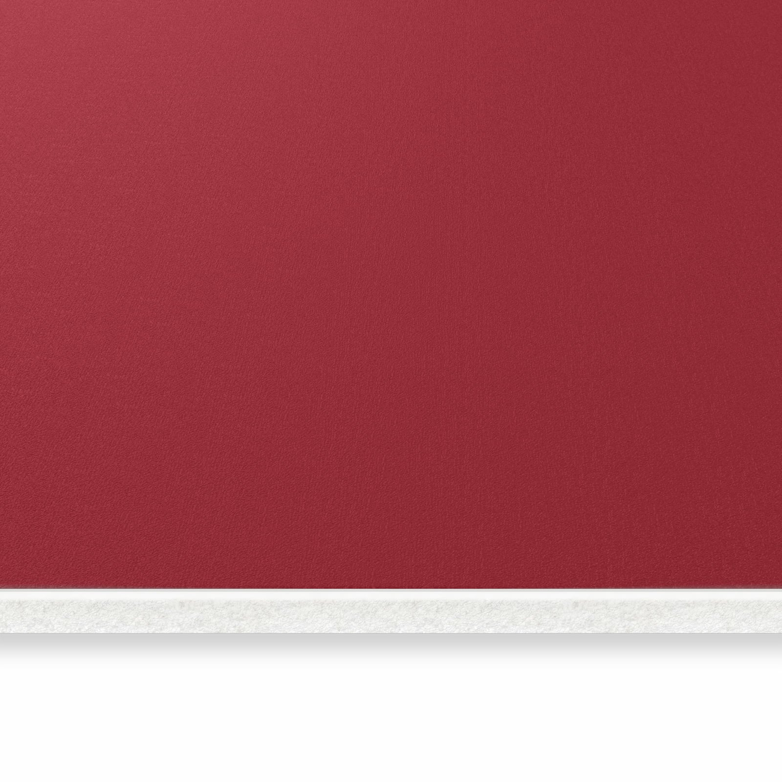 Farbbeständiger Küchenläufer mit Motiv Weinroter Hintergrund II in seitlicher Ansicht