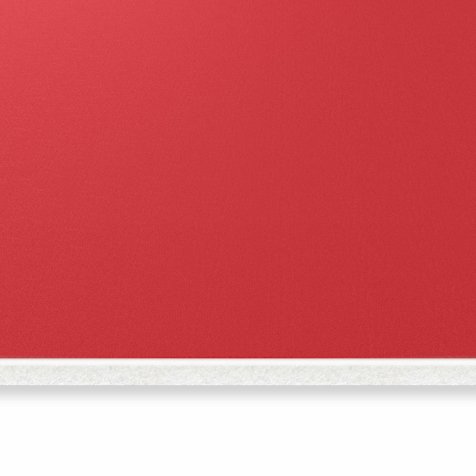 Bodenschonender Küchenteppich mit Motiv Weinroter Hintergrund III in seitlicher Ansicht