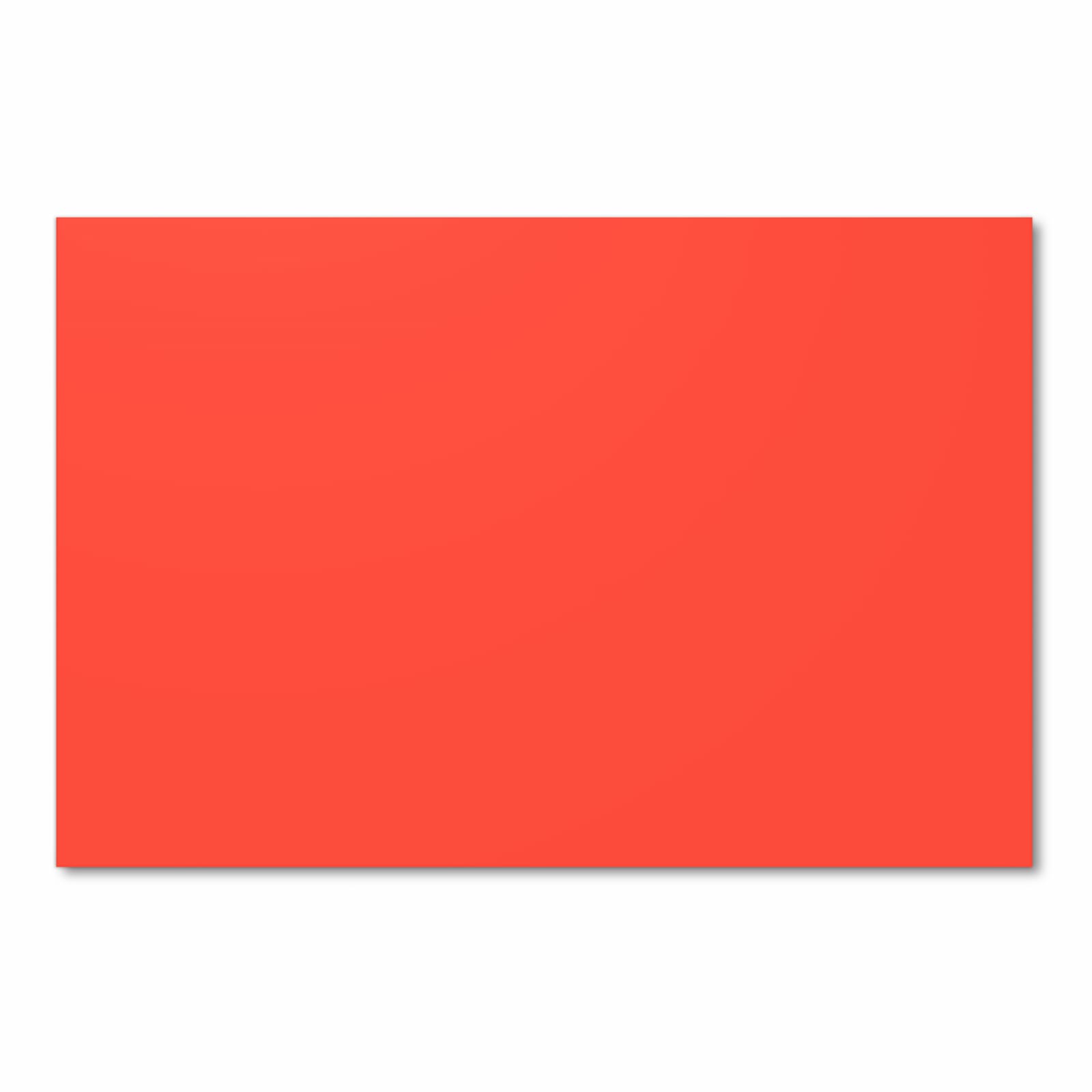 Rutschfester Küchenläufer mit Motiv Roter Hintergrund II in Frontansicht für angenehme Haptik