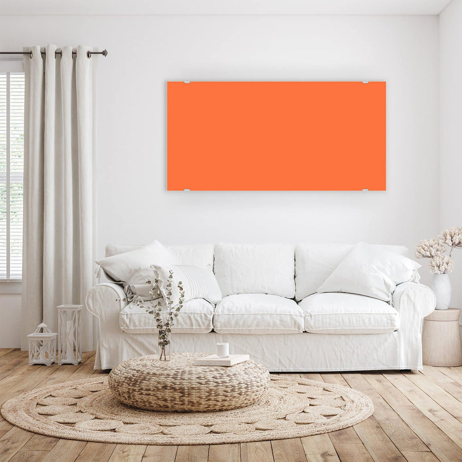 Maße Wandbild - Mandarinorange - Querformat