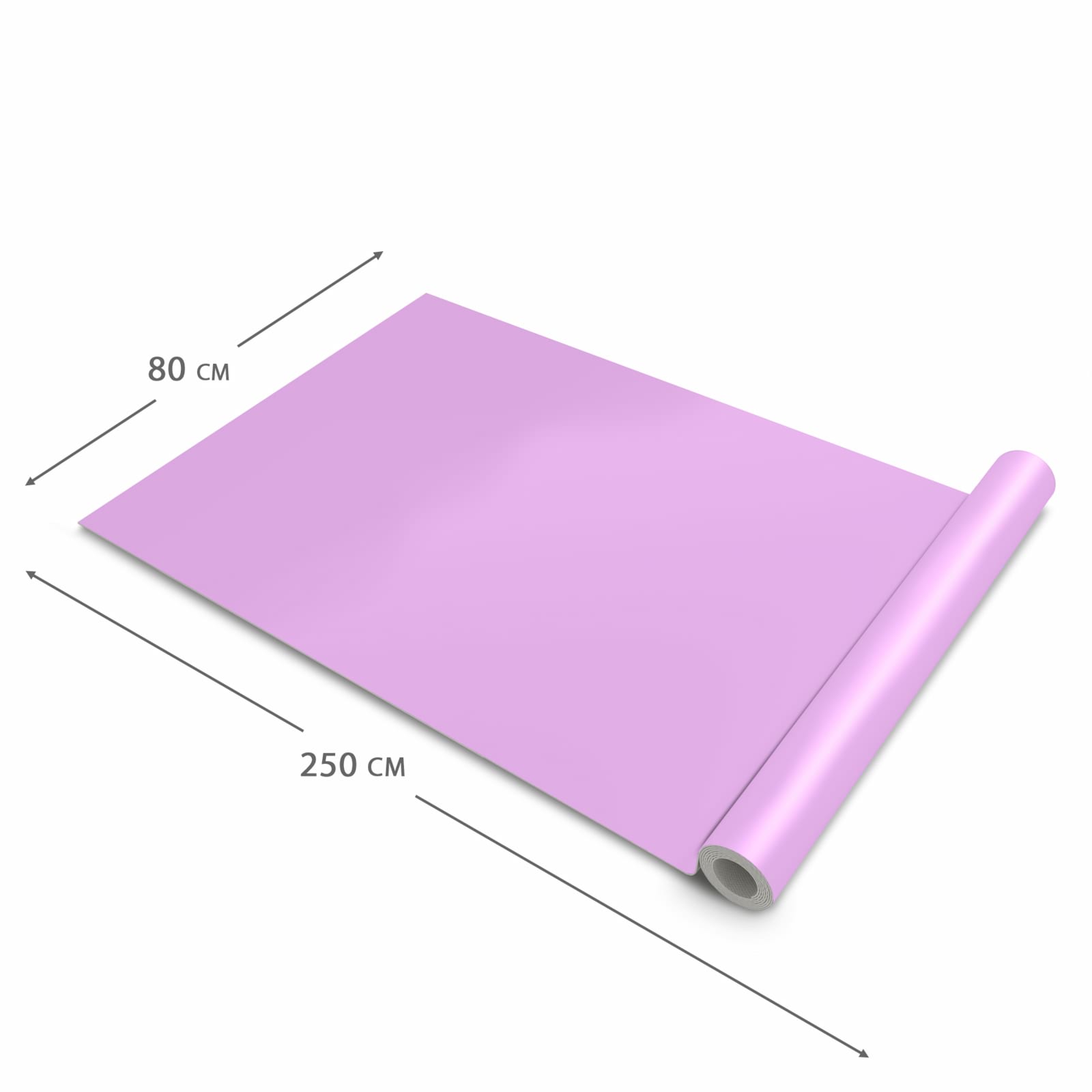 Geruchsneutraler rutschfester Küchenläufer mit Motiv Violetter Hintergrund II in der Grösse 80x280 cm