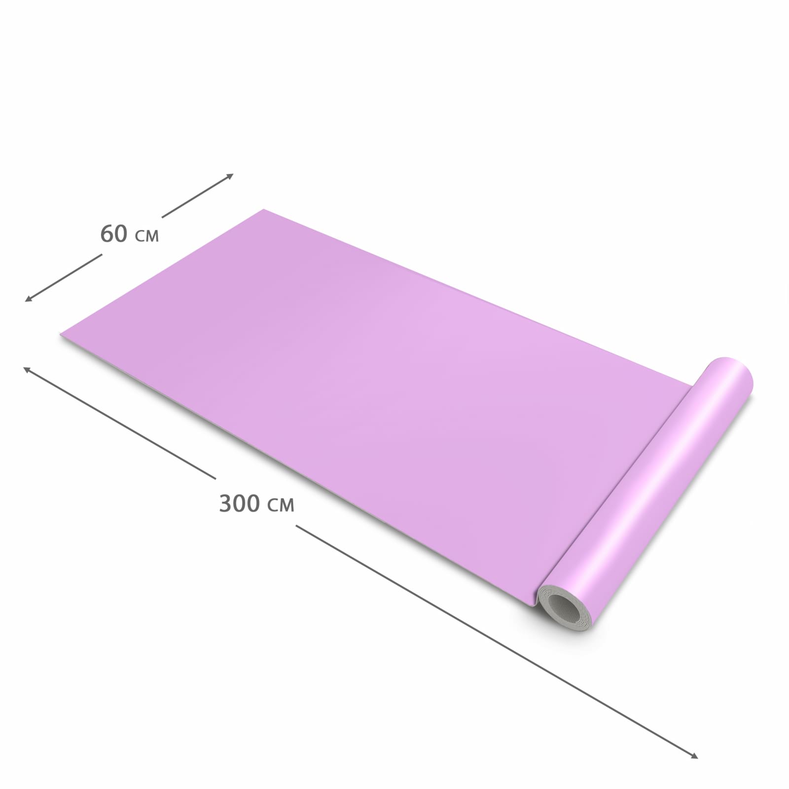 Wasserabweisender Küchenläufer mit Motiv Violetter Hintergrund II in der Grösse 80x280 cm