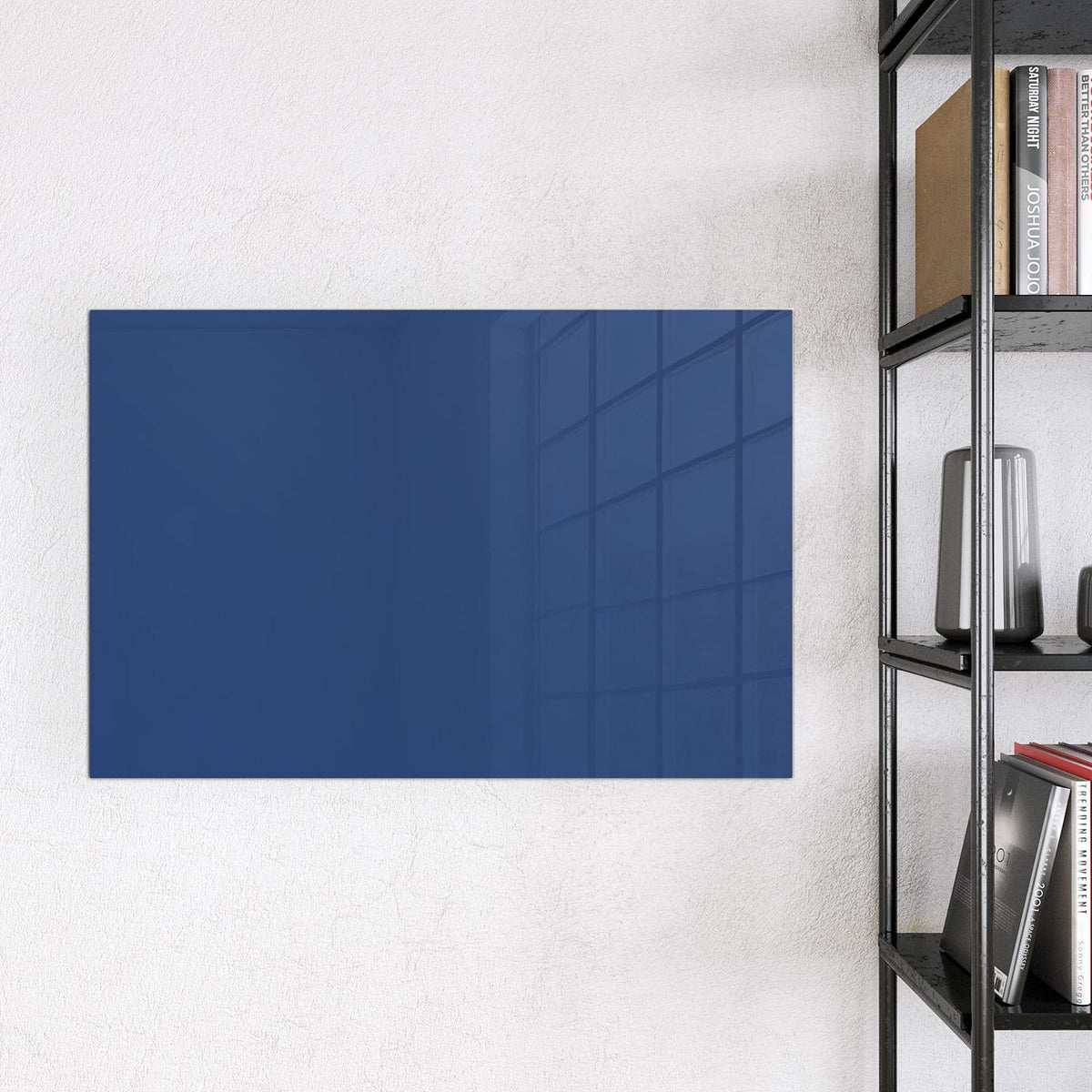 Magnettafel - Jeansblau – Sattes Marineblau in reiner Form