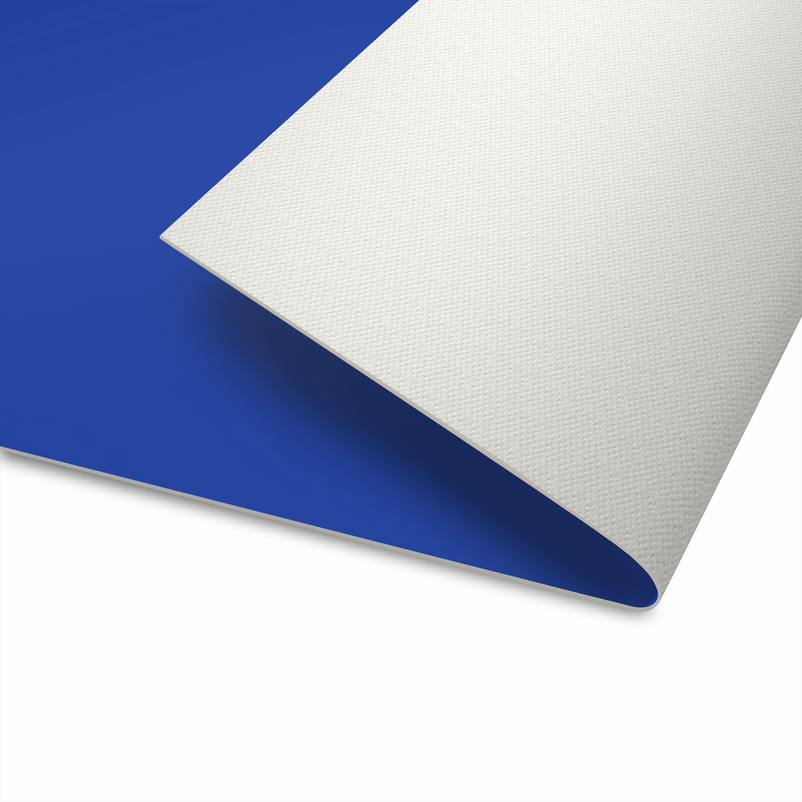 Strapazierfähiger Küchenläufer mit Motiv Königsblauer Hintergrund II in der Unterseite