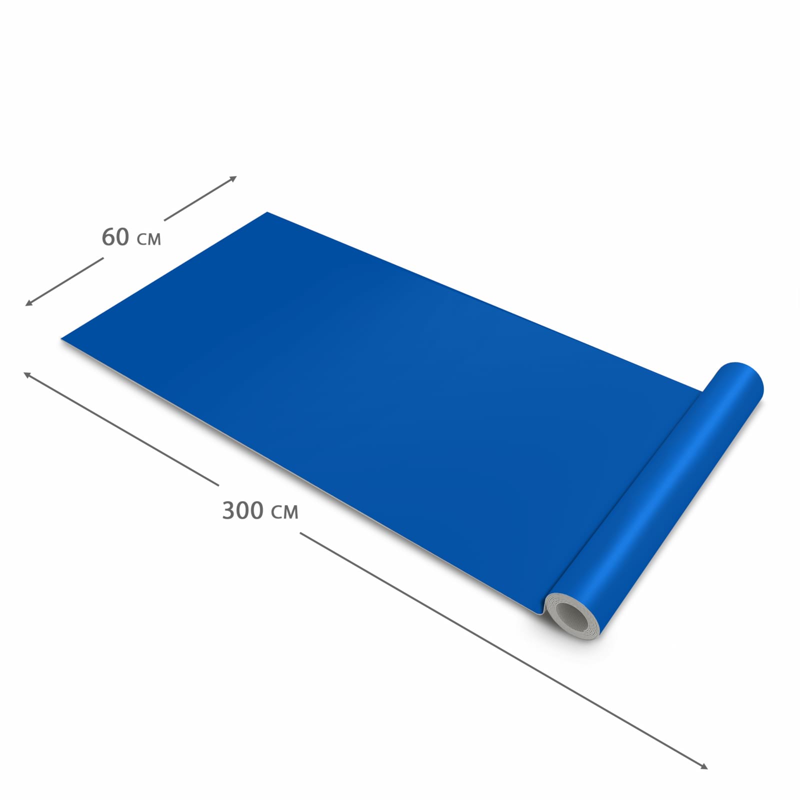 Abriebfester Küchenteppich mit Motiv Dunkelblauer Hintergrund III in der Grösse 60x270 cm für die Küche