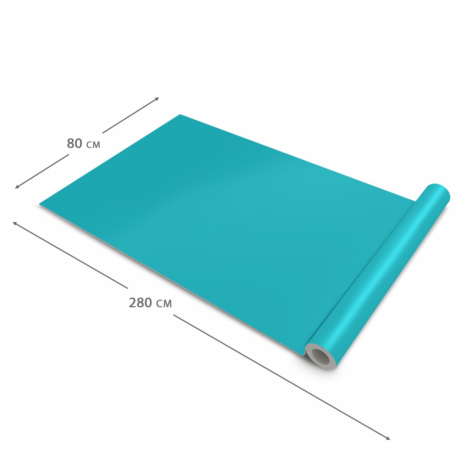 Bodenläufer mit Motiv Türkiser Hintergrund II in der Grösse 60x150 cm für sichere Aufbewahrung