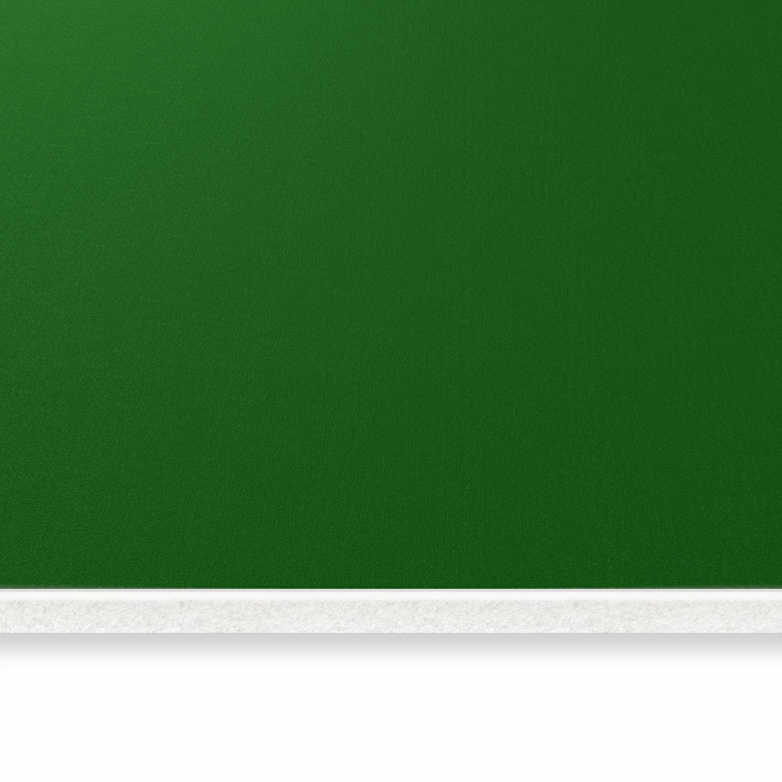 Bodenschonender Küchenläufer mit Motiv Dunkelgrüner Hintergrund I in seitlicher Ansicht