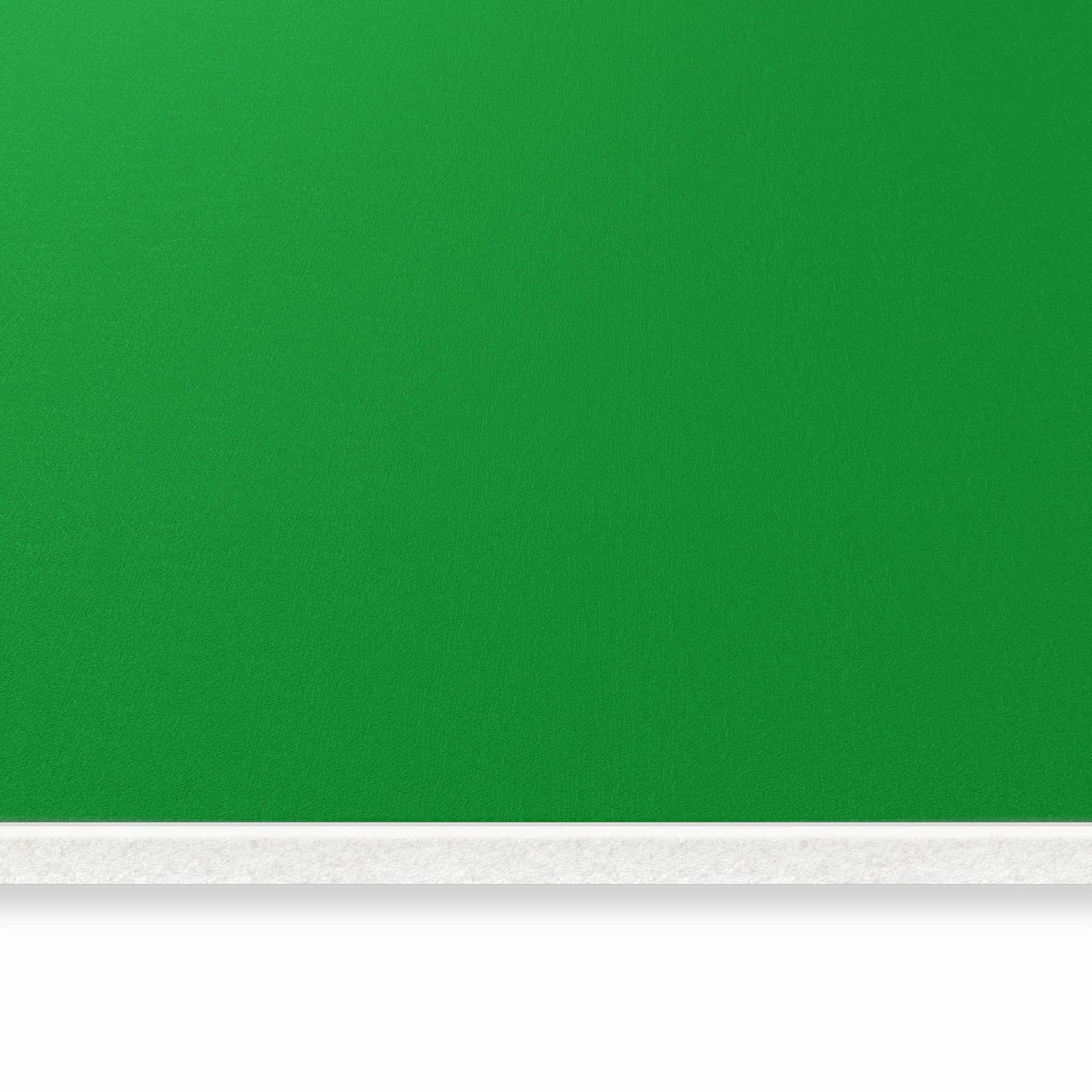 Waschbarer Küchenläufer mit Grüner Hintergrund II-Motiv, seitliche Ansicht - zeitsparend