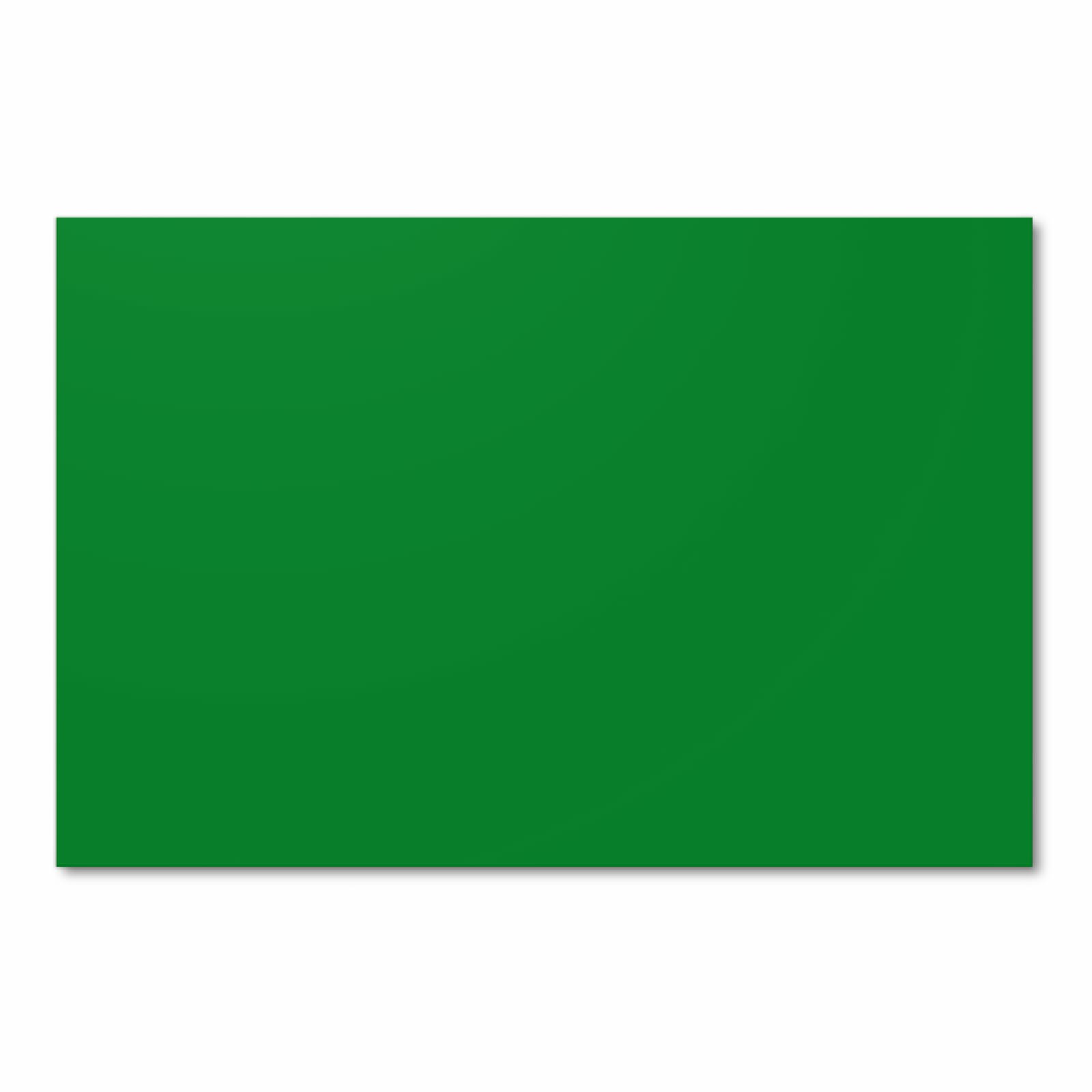 Bodenläufer mit Grüner Hintergrund II-Motiv in Frontansicht, schützt den Boden