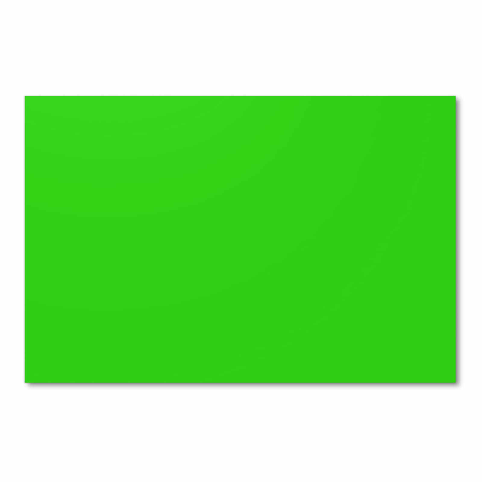 Rutschfester Küchenläufer mit neongrünem Hintergrund-Motiv Frontansicht, komfortabel