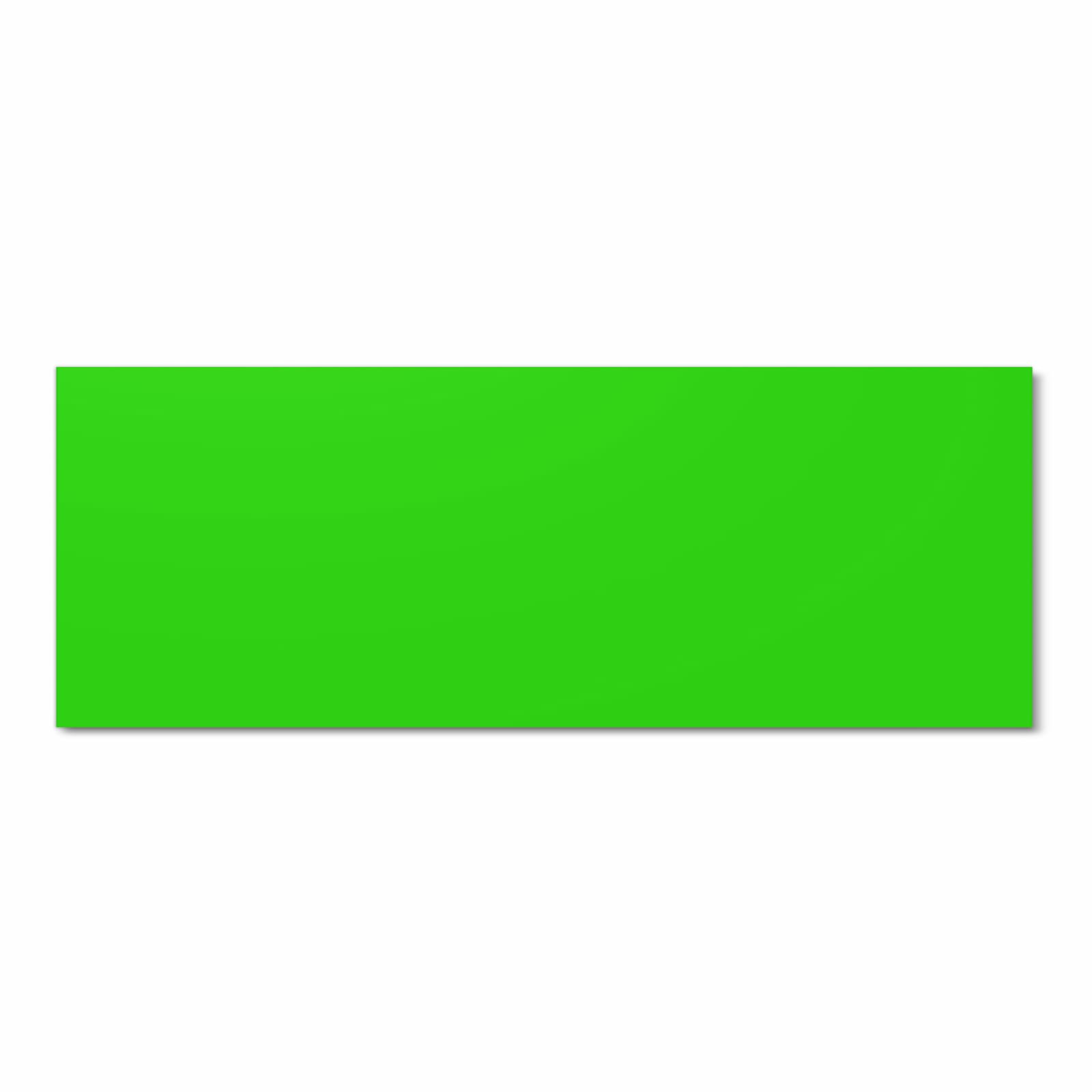 Rutschhemmender Küchenläufer mit neongrünem Hintergrund-Motiv, Frontansicht, waschbar