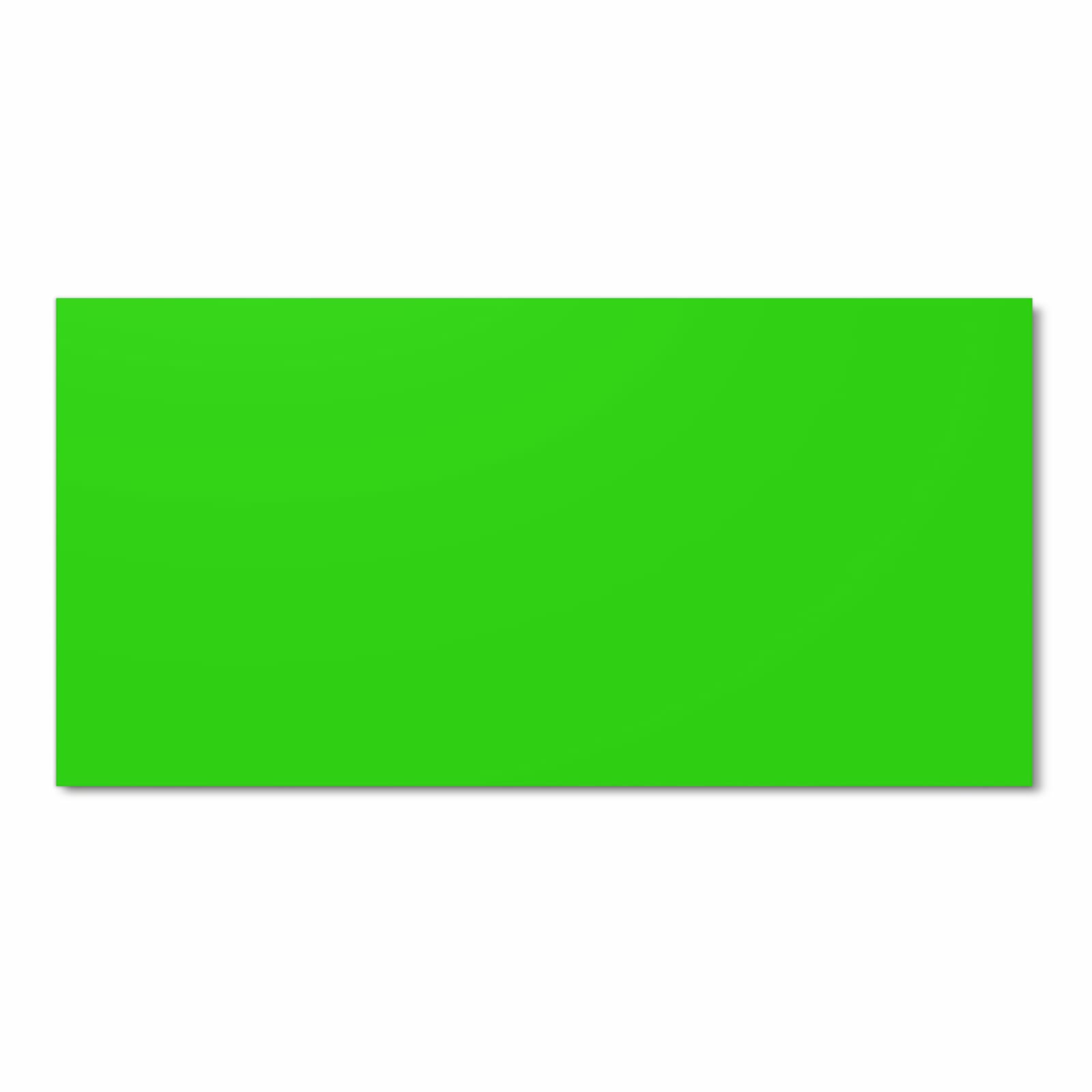 Fleckenresistenter Küchenteppich mit neongrünem Hintergrund-Motiv Frontansicht