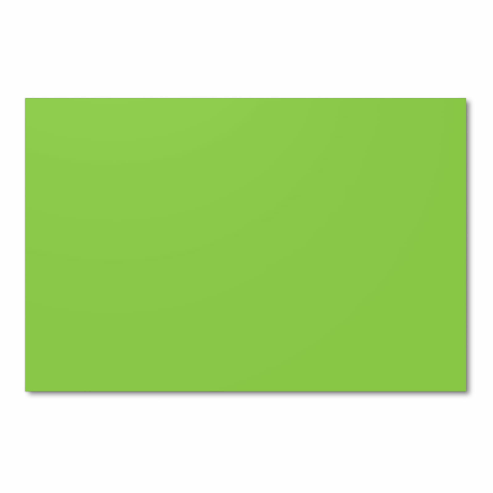 Rutschfester Küchenläufer mit hellgrünem Hintergrund-Motiv Frontansicht, zeitsparend