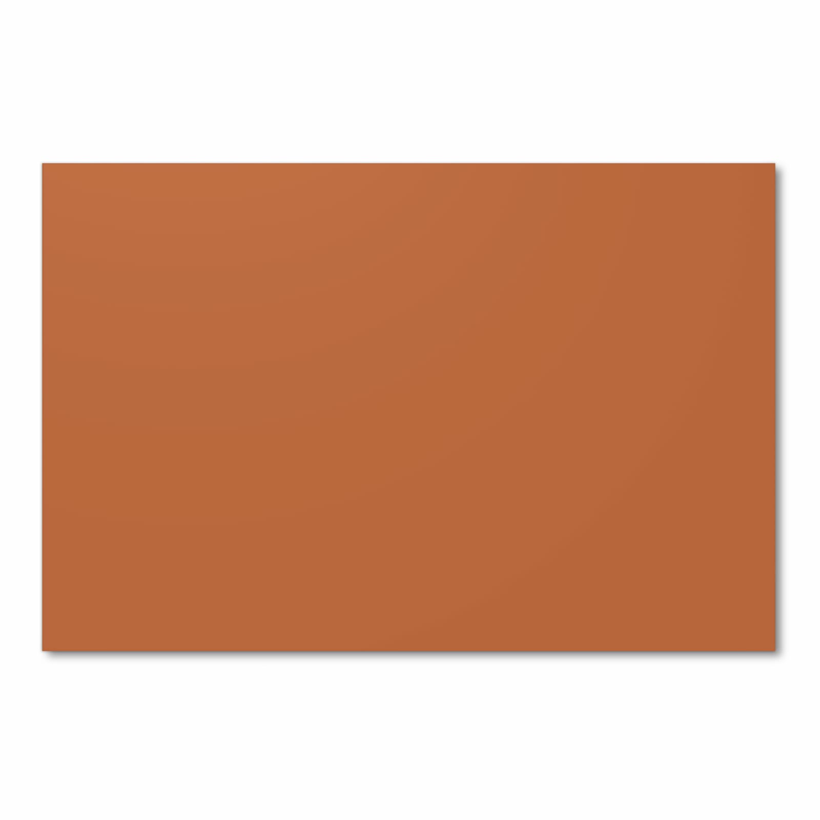 Abwaschbarer Küchenläufer mit braunem Hintergrund-Motiv Frontansicht, schützt den Boden