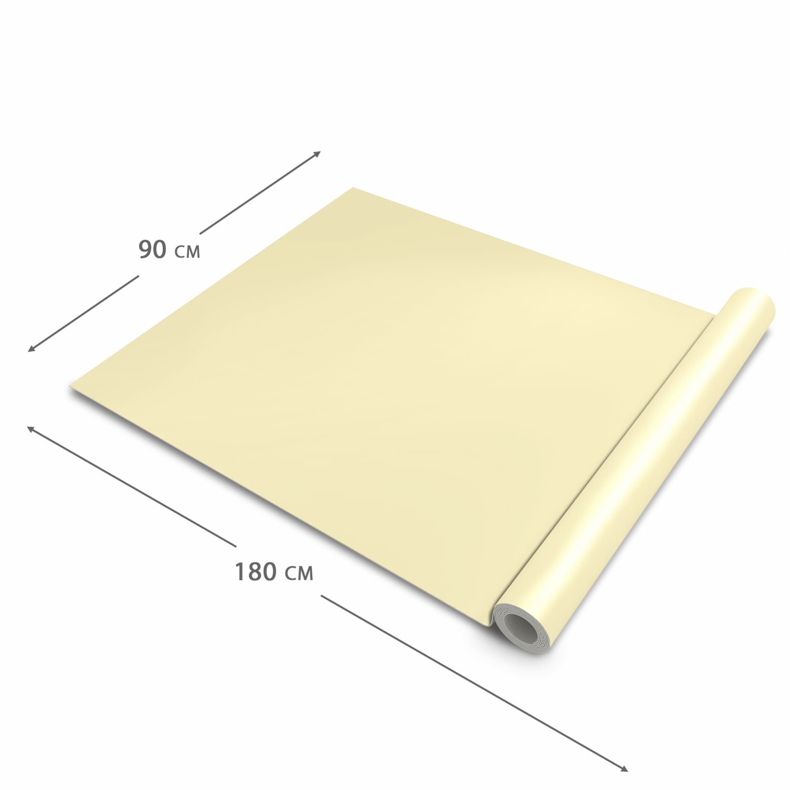 Geräuschdämpfender waschbarer Küchenteppich mit beigem Hintergrund-Motiv, Dimension 90x180 cm