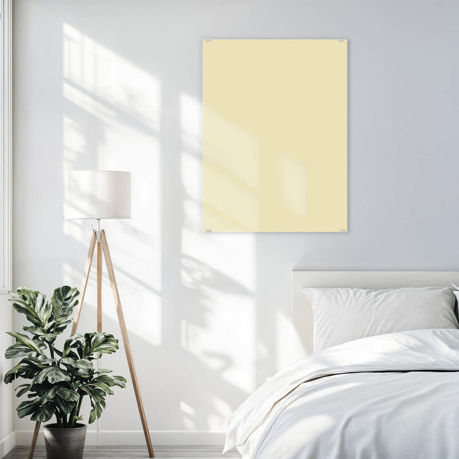 Maße Wandbild - Sandbeige - Hochformat