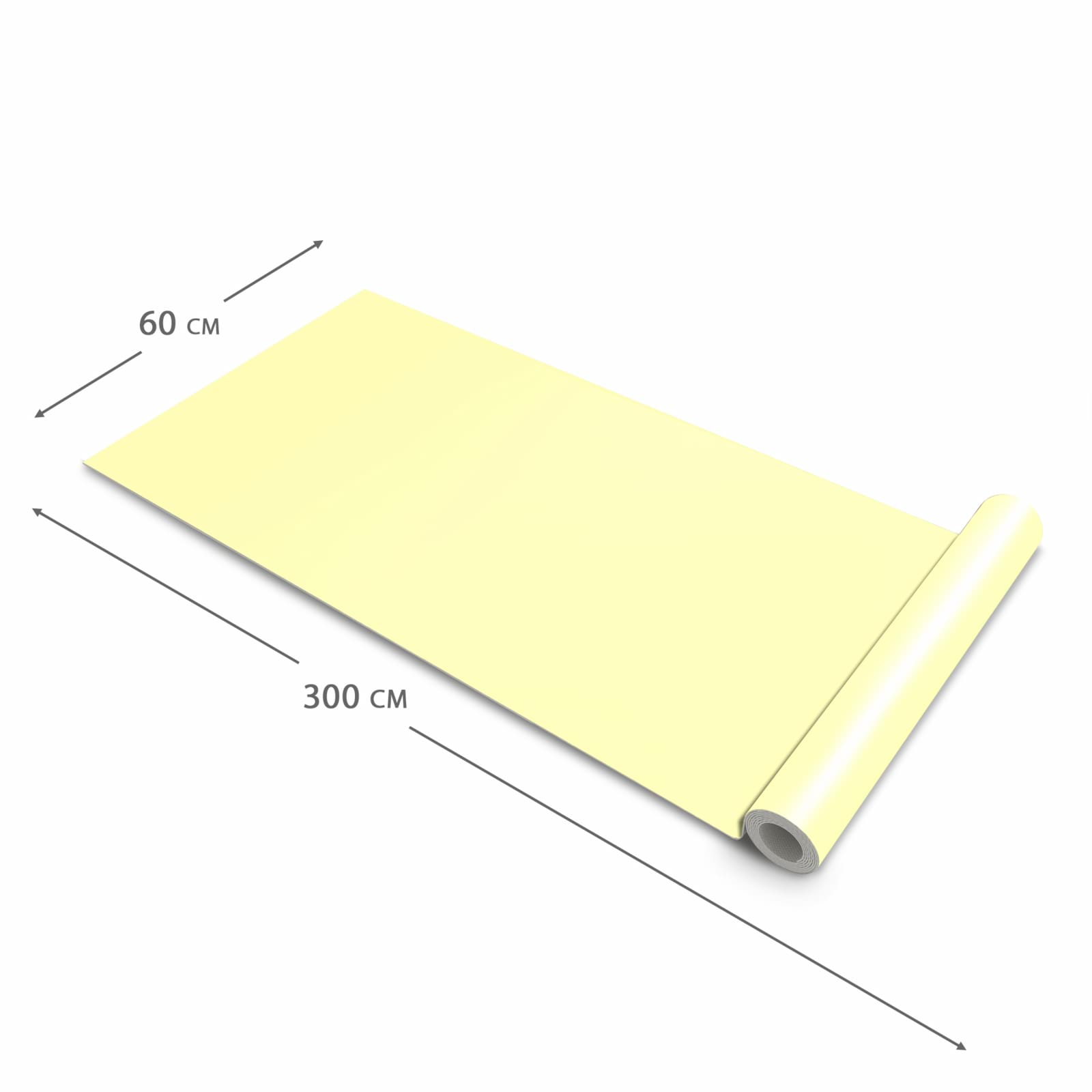 Waschbarer Küchenläufer mit cremefarbenem Hintergrund-Motiv 60x300 cm, geräuschdämpfend