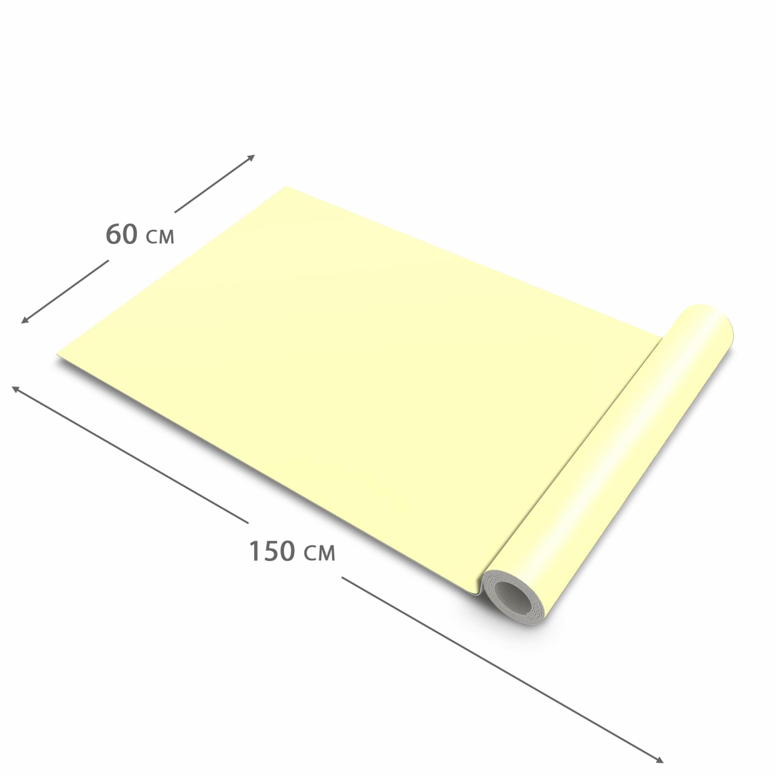 Waschbarer Küchenläufer mit cremefarbenem Hintergrund-Motiv, Dimension 60x150 cm, Trittkomfort