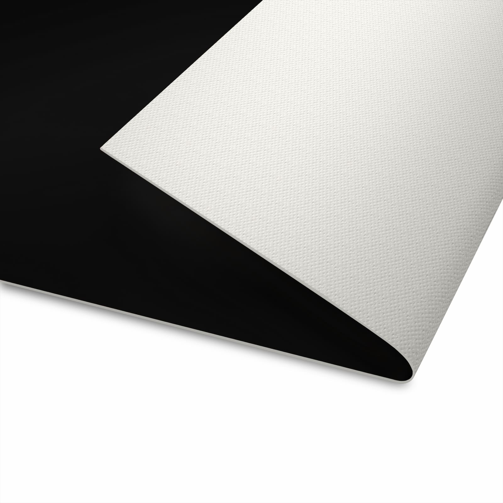 Rutschfester Küchenläufer mit schwarzem Hintergrund-Motiv Unterseite für Ordnung