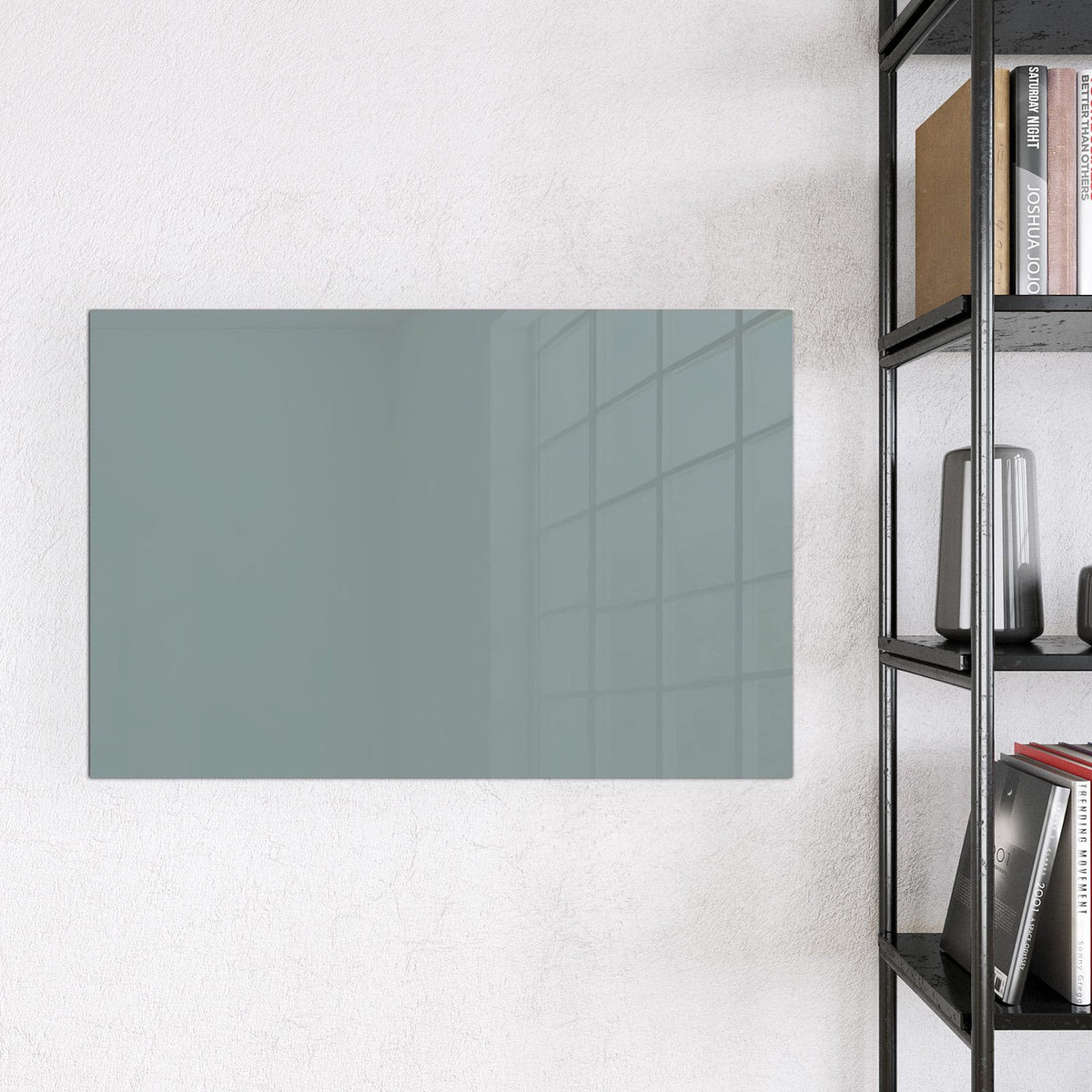 Magnettafel - Steingrau – Neutrales Grau in klarer Optik