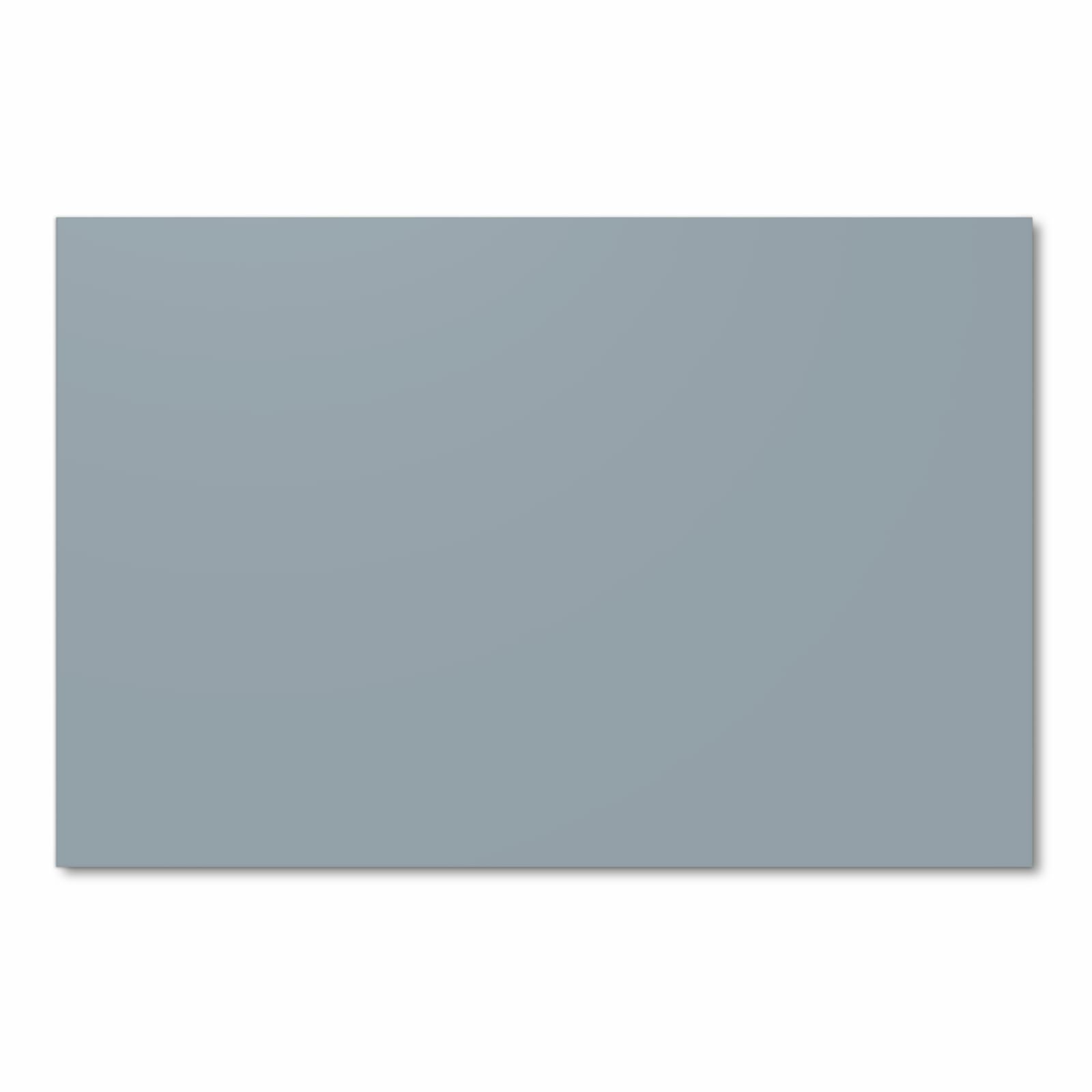 Komfortabler Bodenläufer mit Grauer Hintergrund II-Motiv in Frontansicht