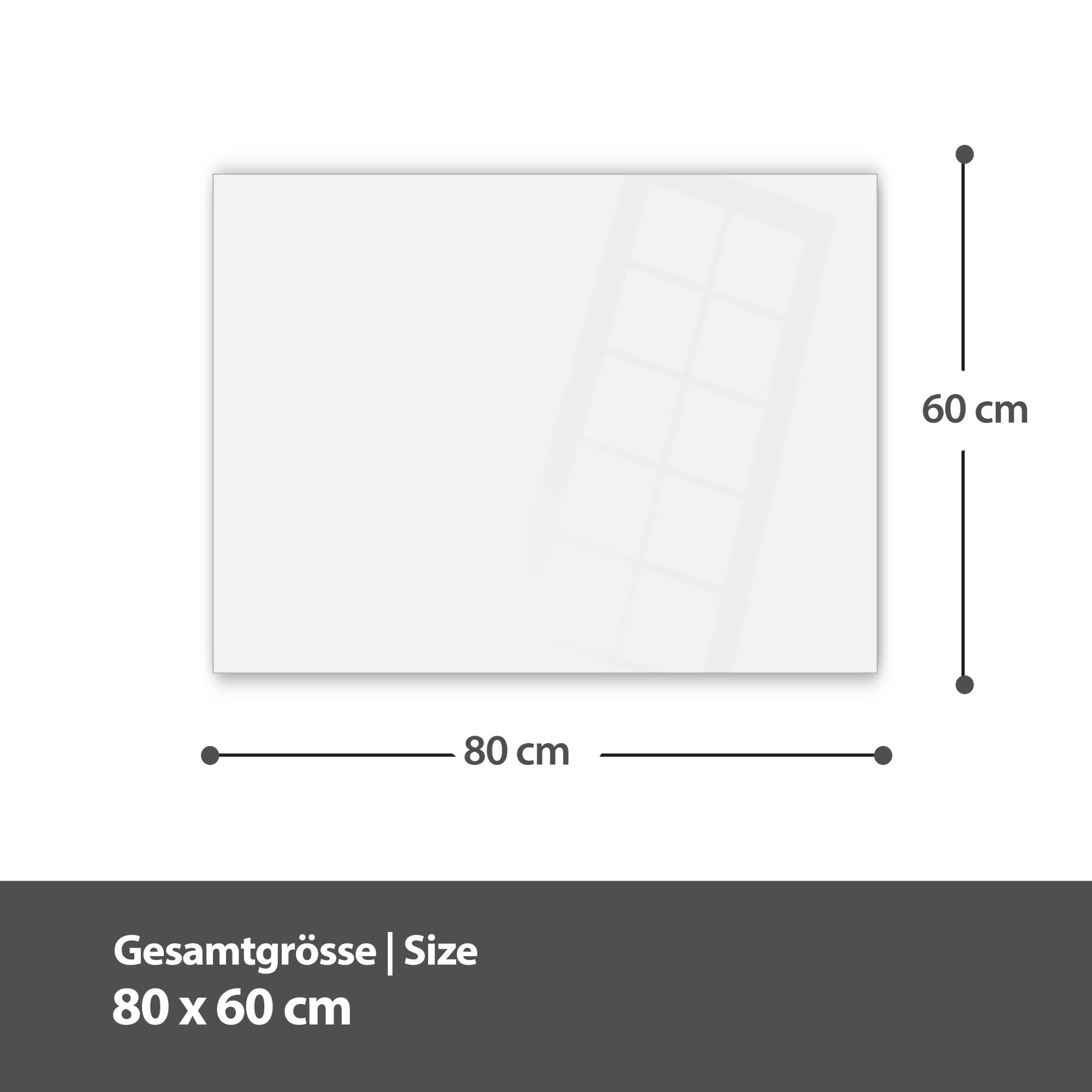 Wandbild - Apfelsplash