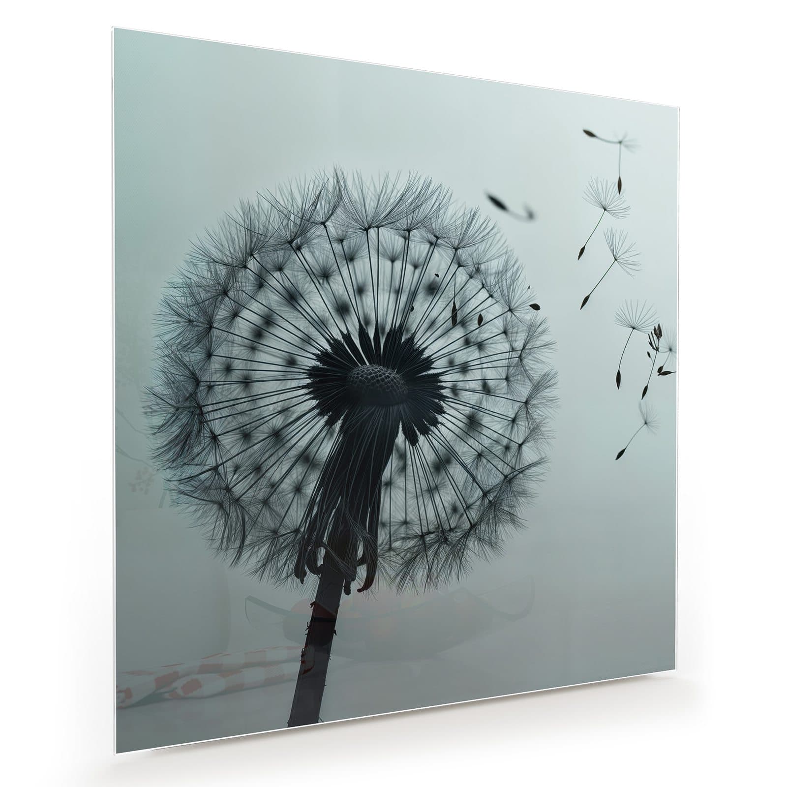 Wandbild aus Glas fürs Schlafzimmer